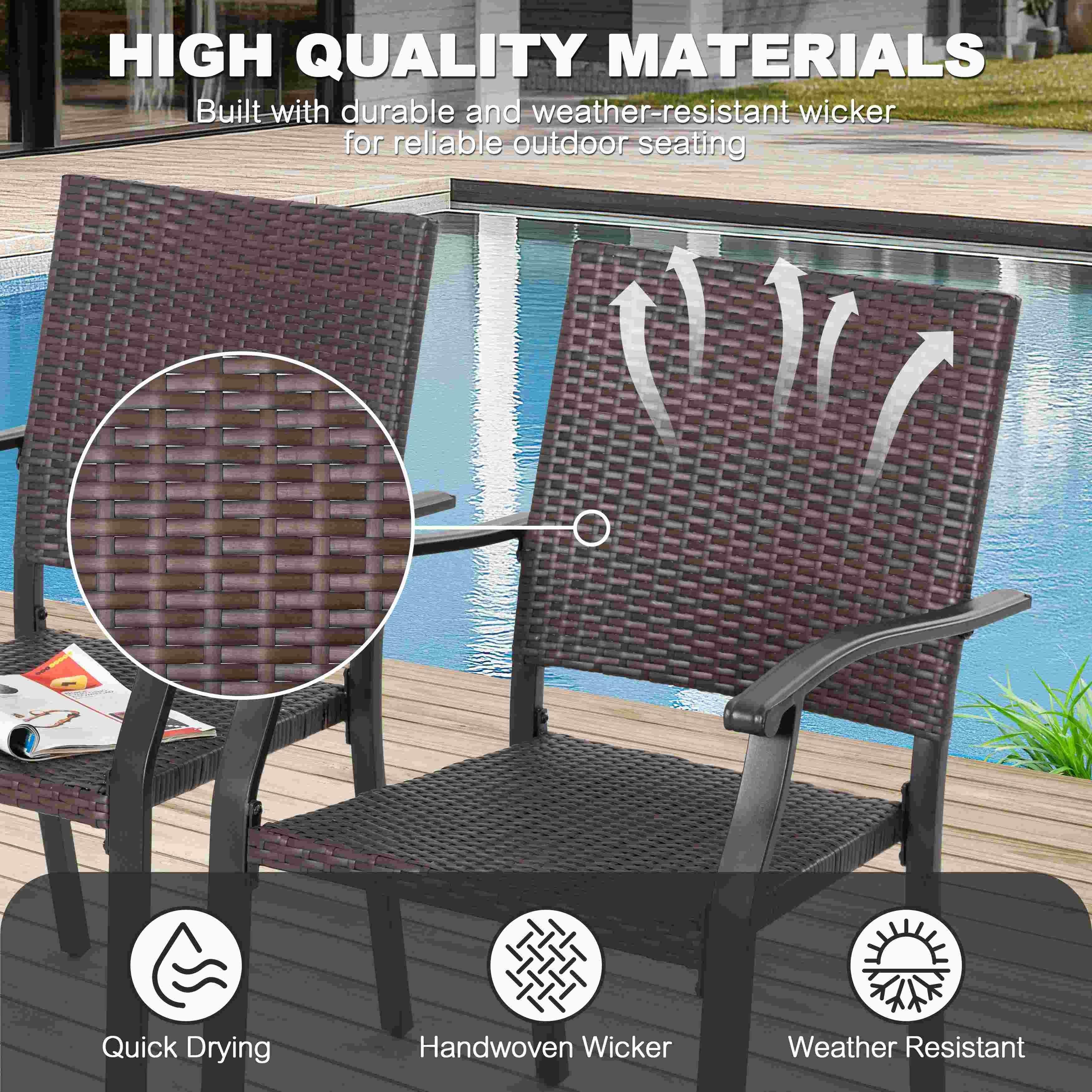 Nuu Garden Outdoor Dining Chairs (Set of 2), , large