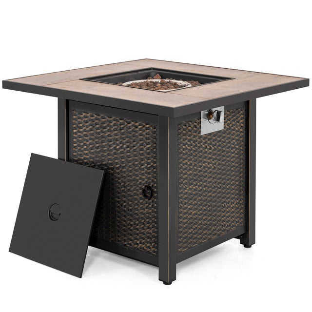 Nuu Garden Outdoor Fire Pit Table