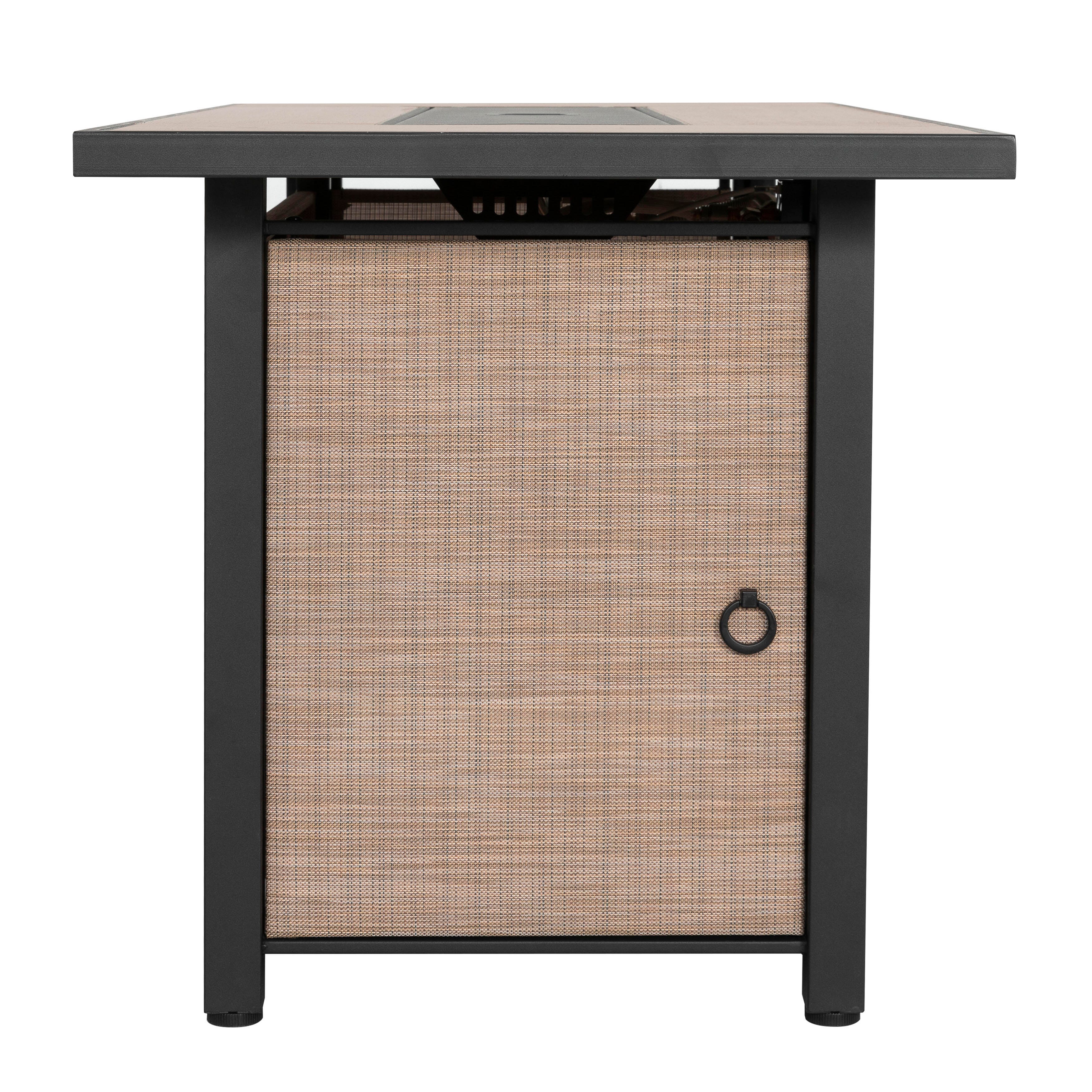 Nuu Garden Outdoor Propane Fire Pit Table, , large