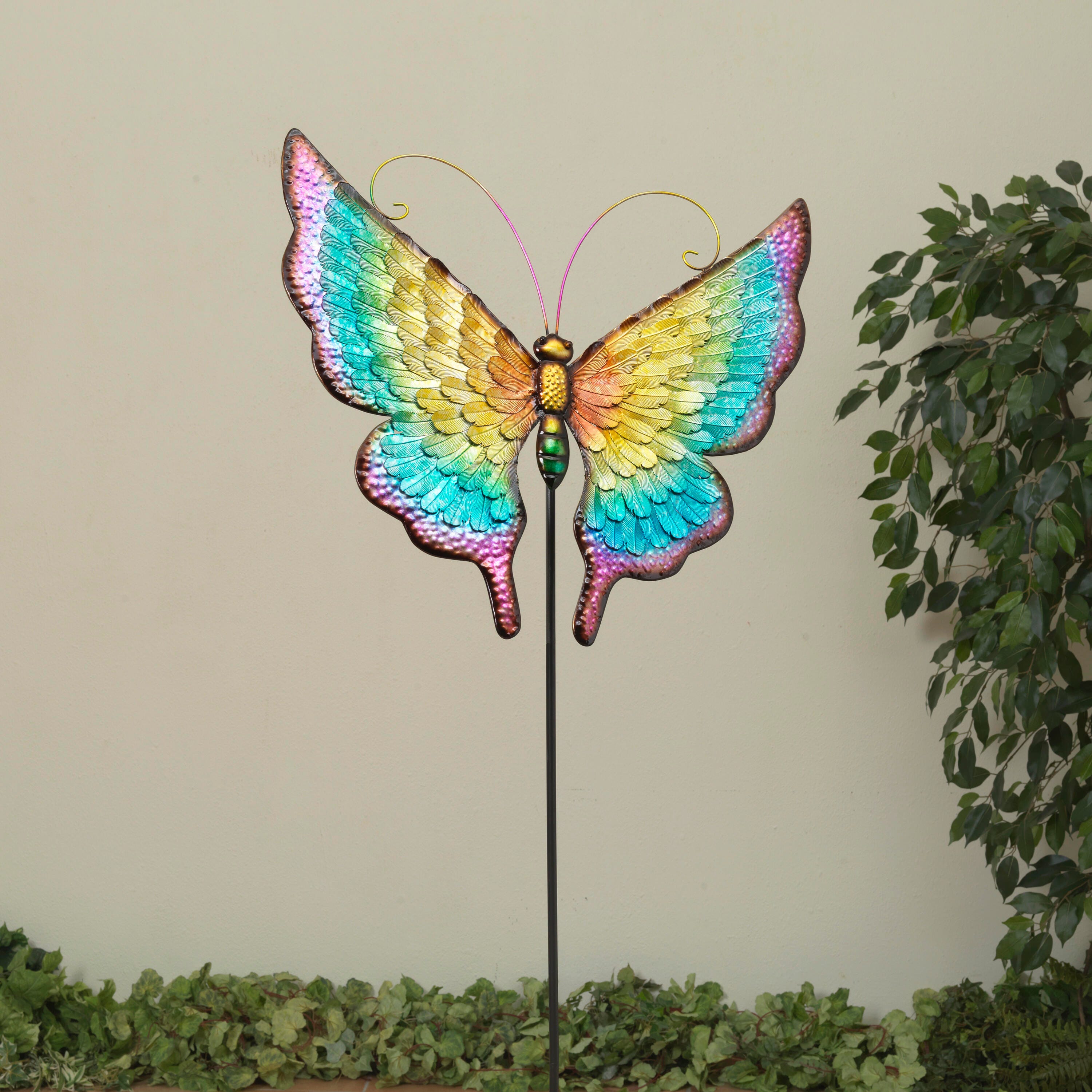 Gerson International Butterfly Yard Stake, , large