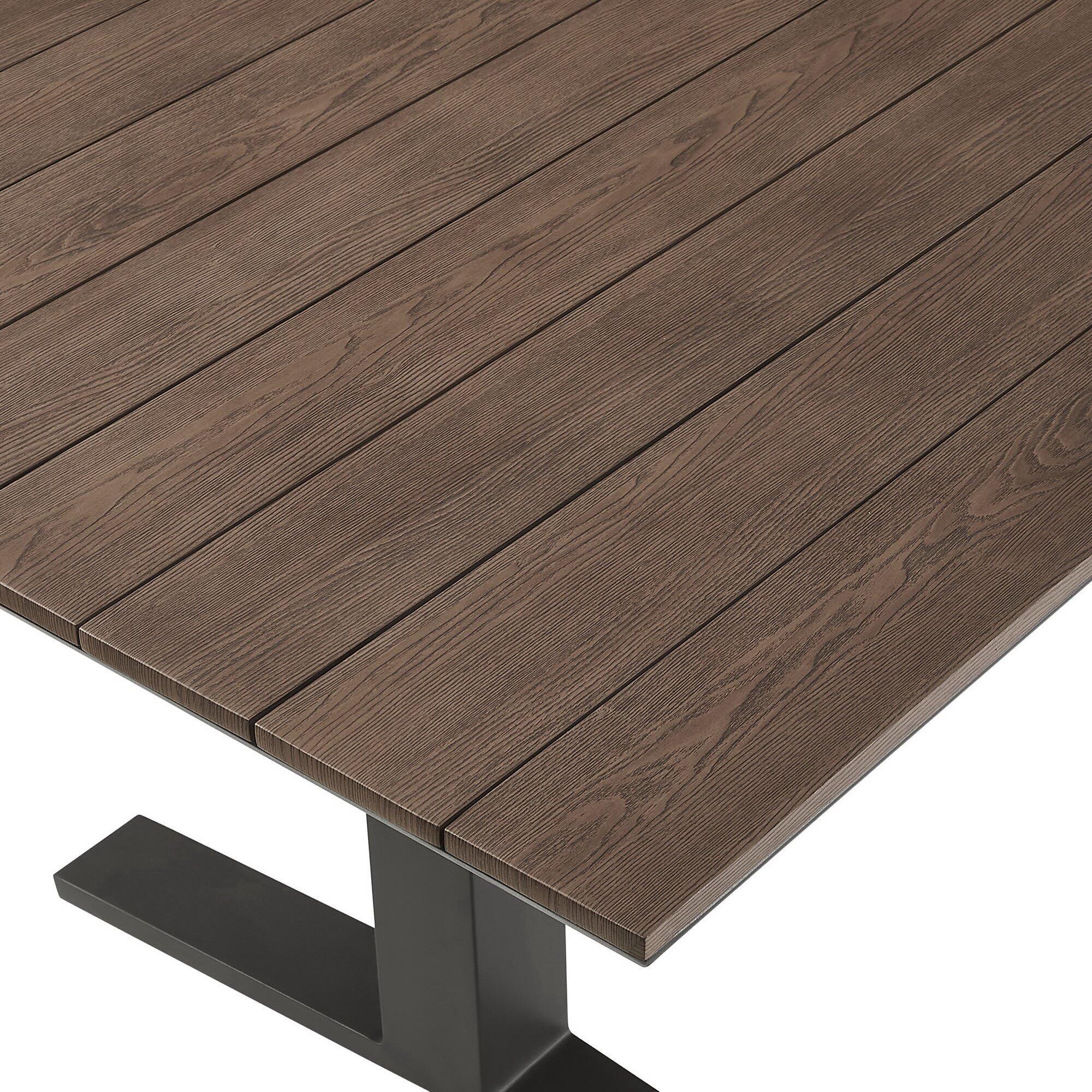 Modway Gavelston Outdoor Dining Table, , large