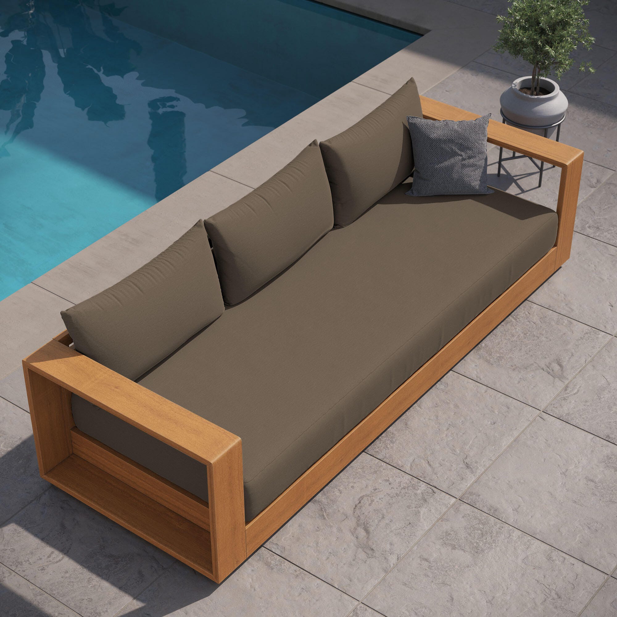 Modway Tahoe Outdoor Sofa | Ashley
