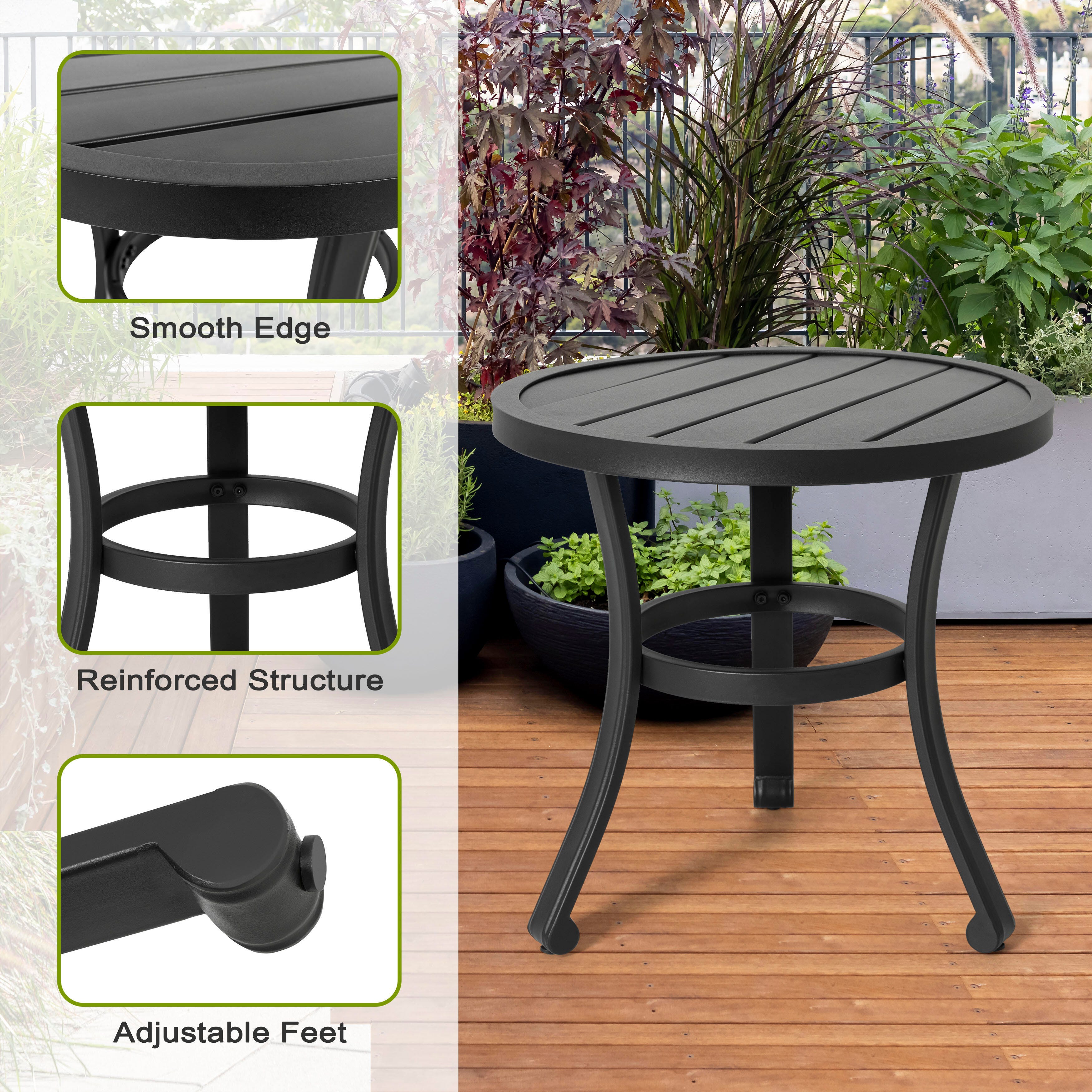 Nuu Garden Outdoor Side Table, , large