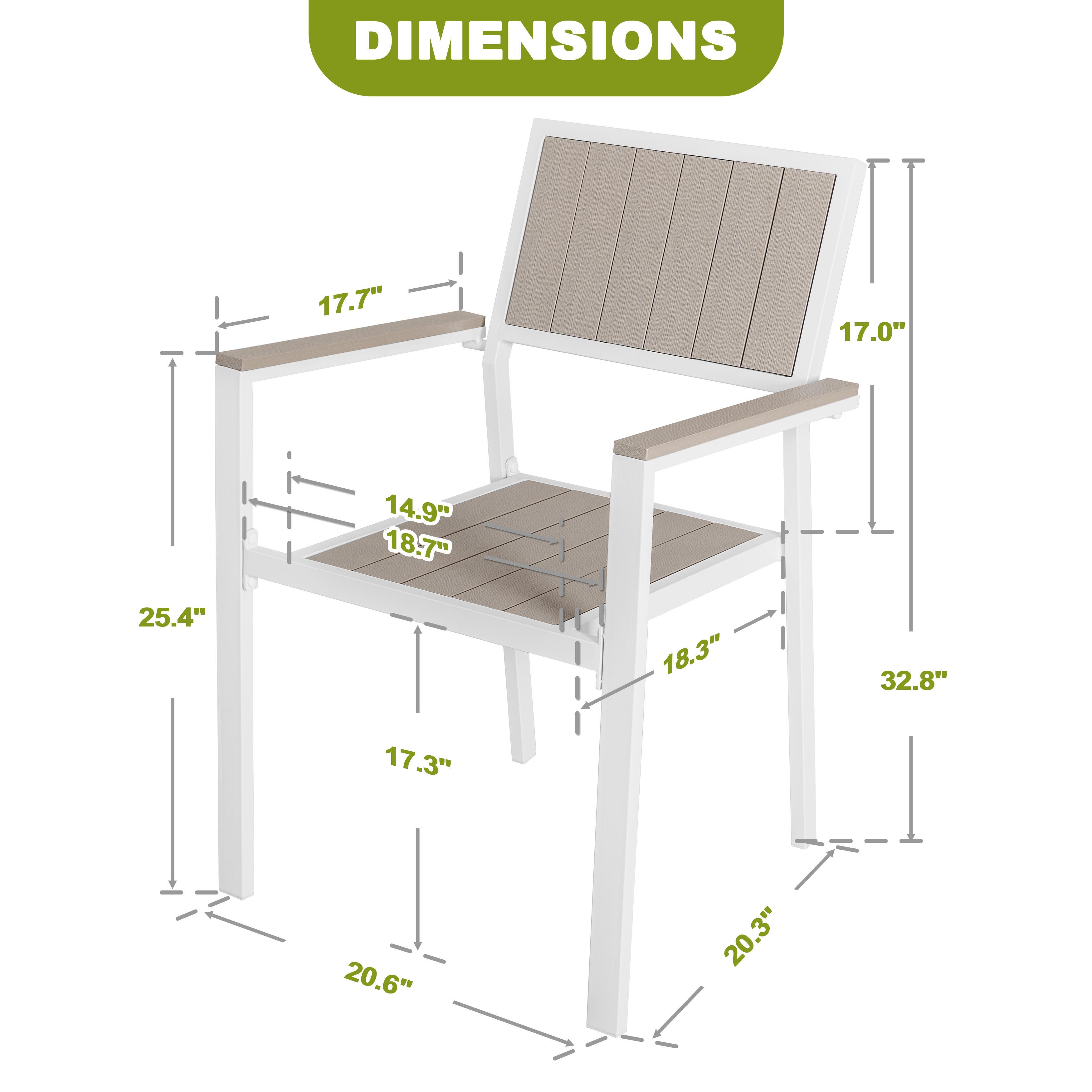 Nuu Garden Outdoor Dining Chairs(Set Of 2), , large