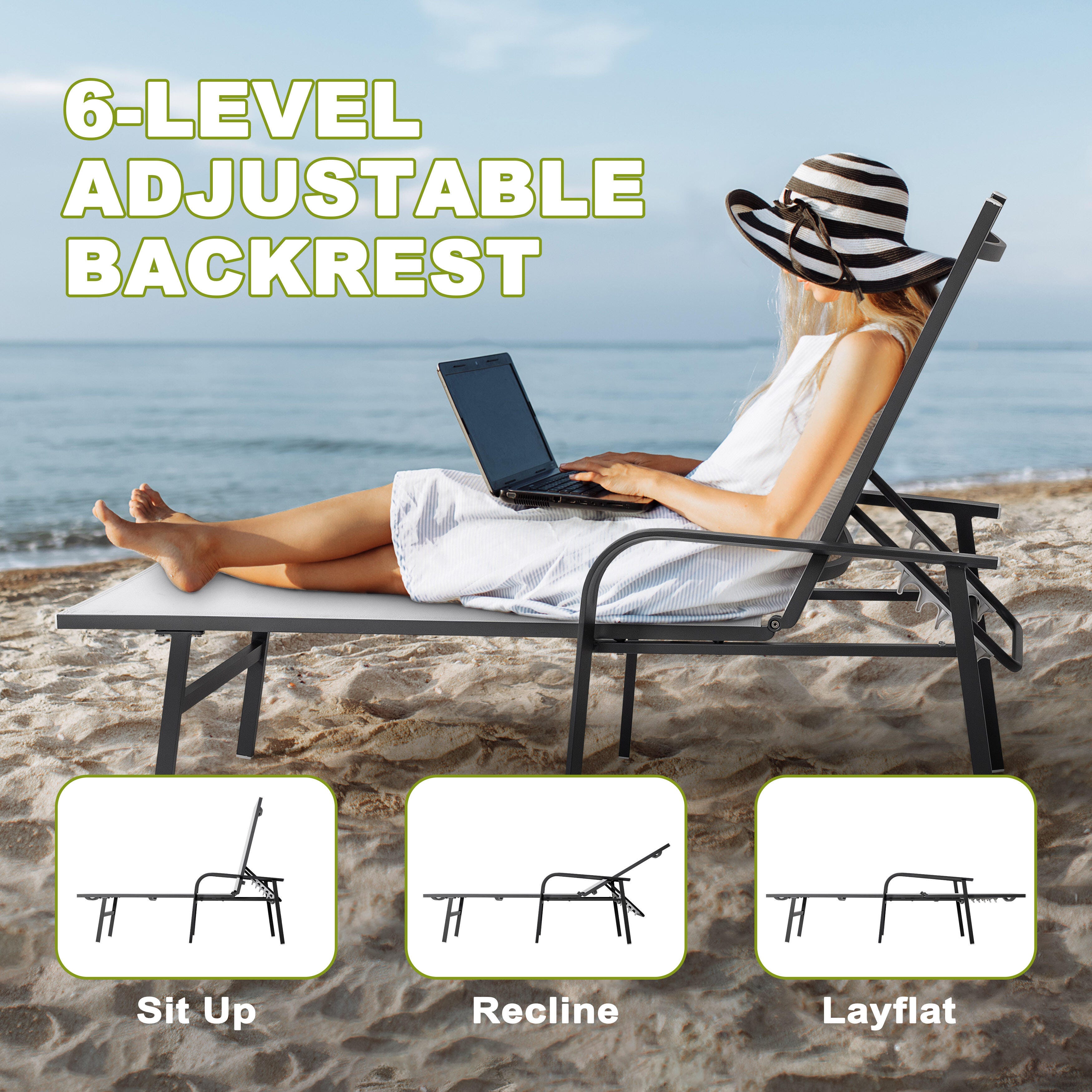 Nuu Garden Outdoor Lounge Chair, , large