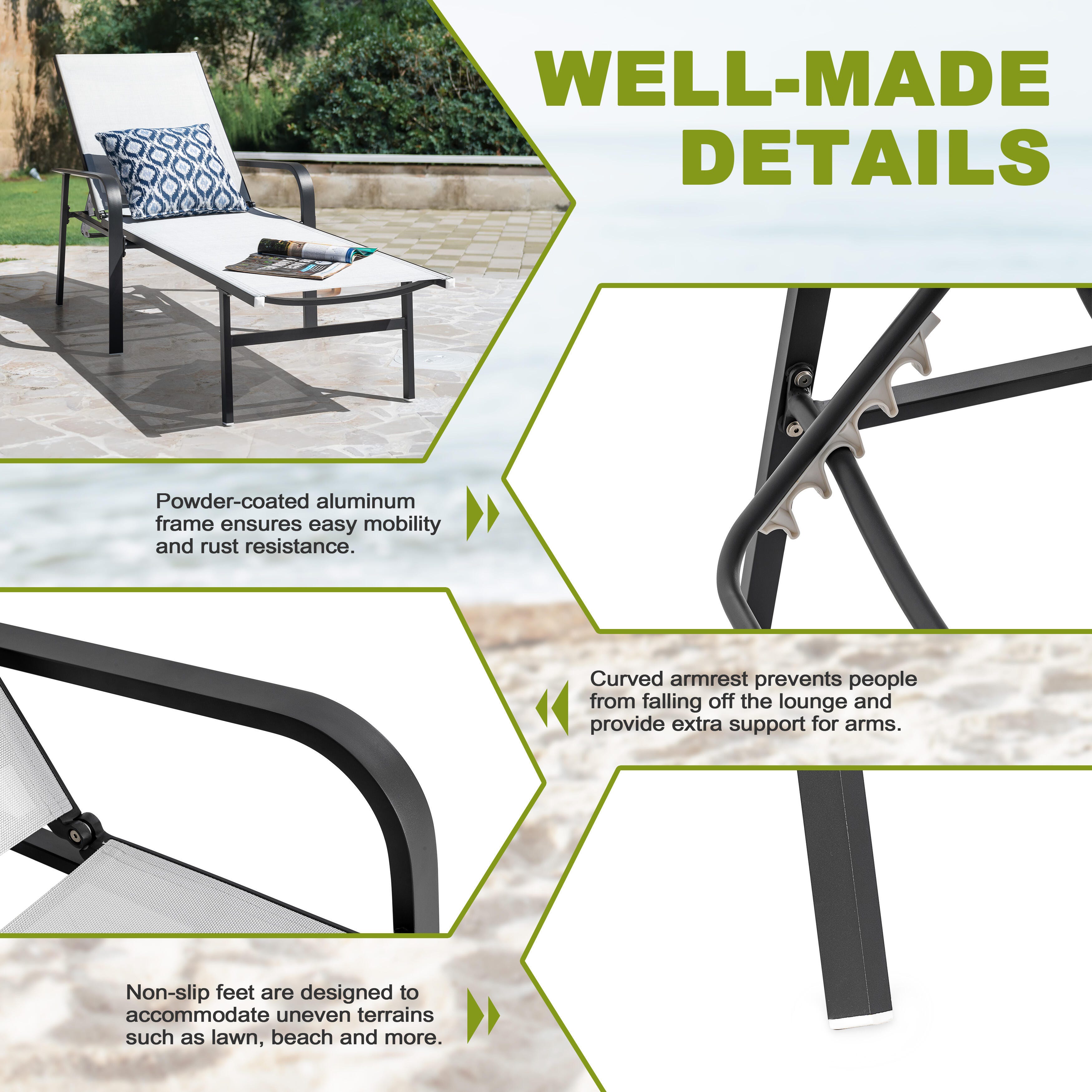 Nuu Garden Outdoor Lounge Chair, , large