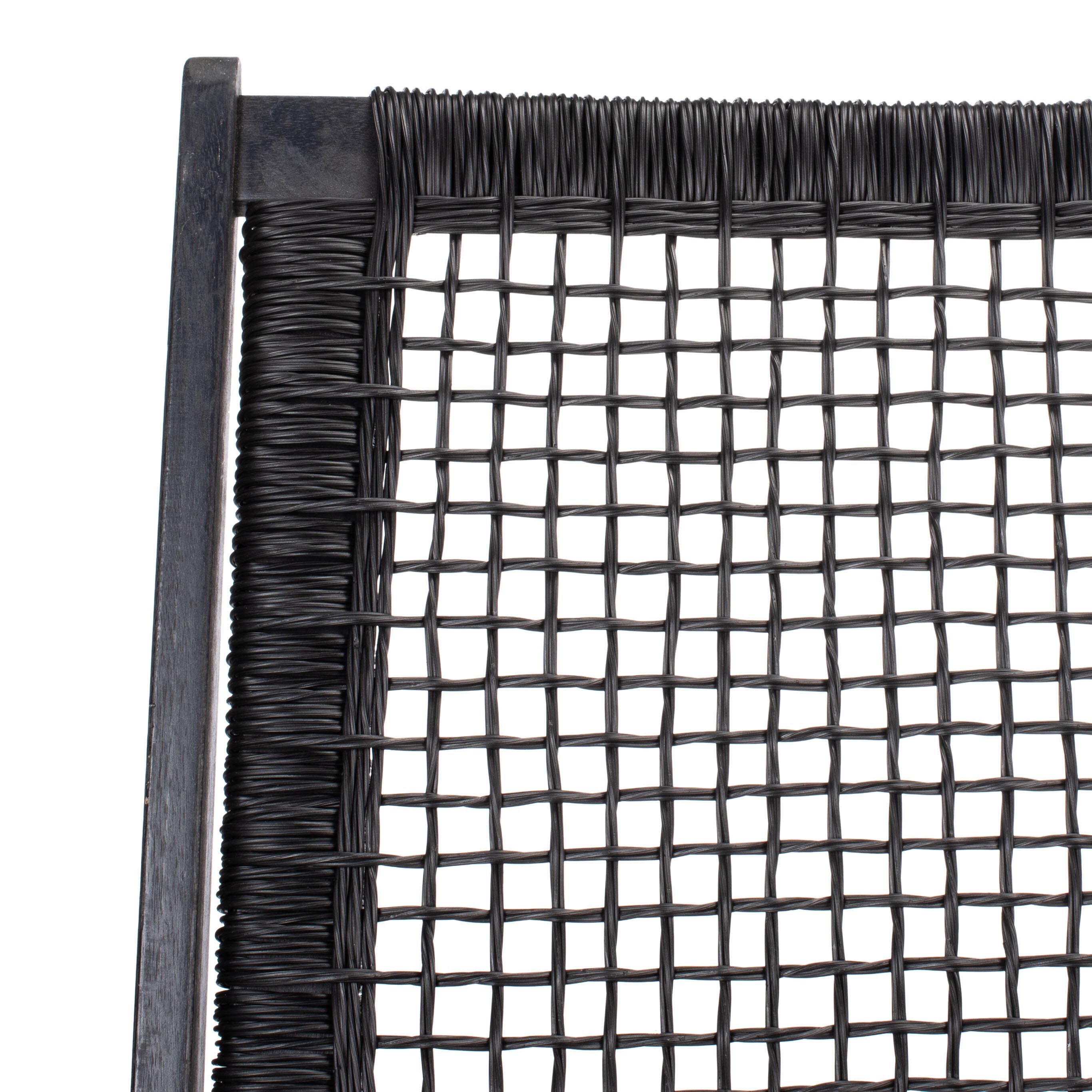Safavieh Chantelle Outdoor Conversation Set, Black/Black, large