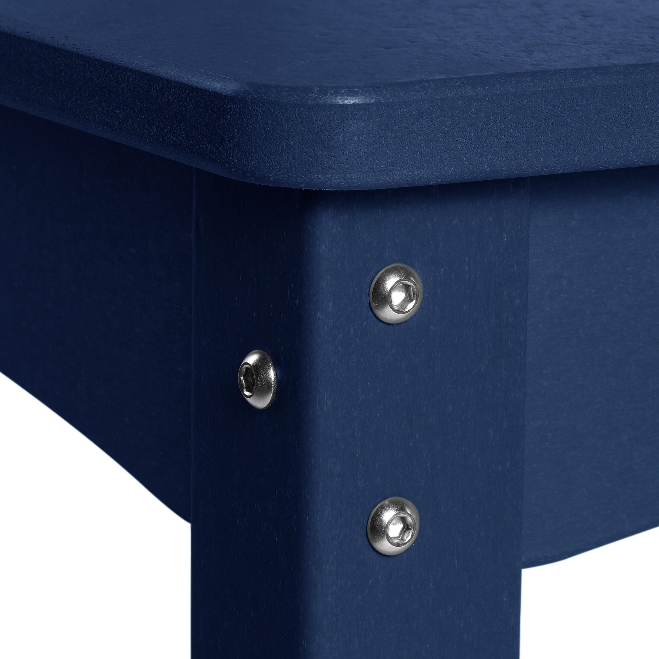 Westin Furniture Garden Party Outdoor Dining Table, Navy Blue, large