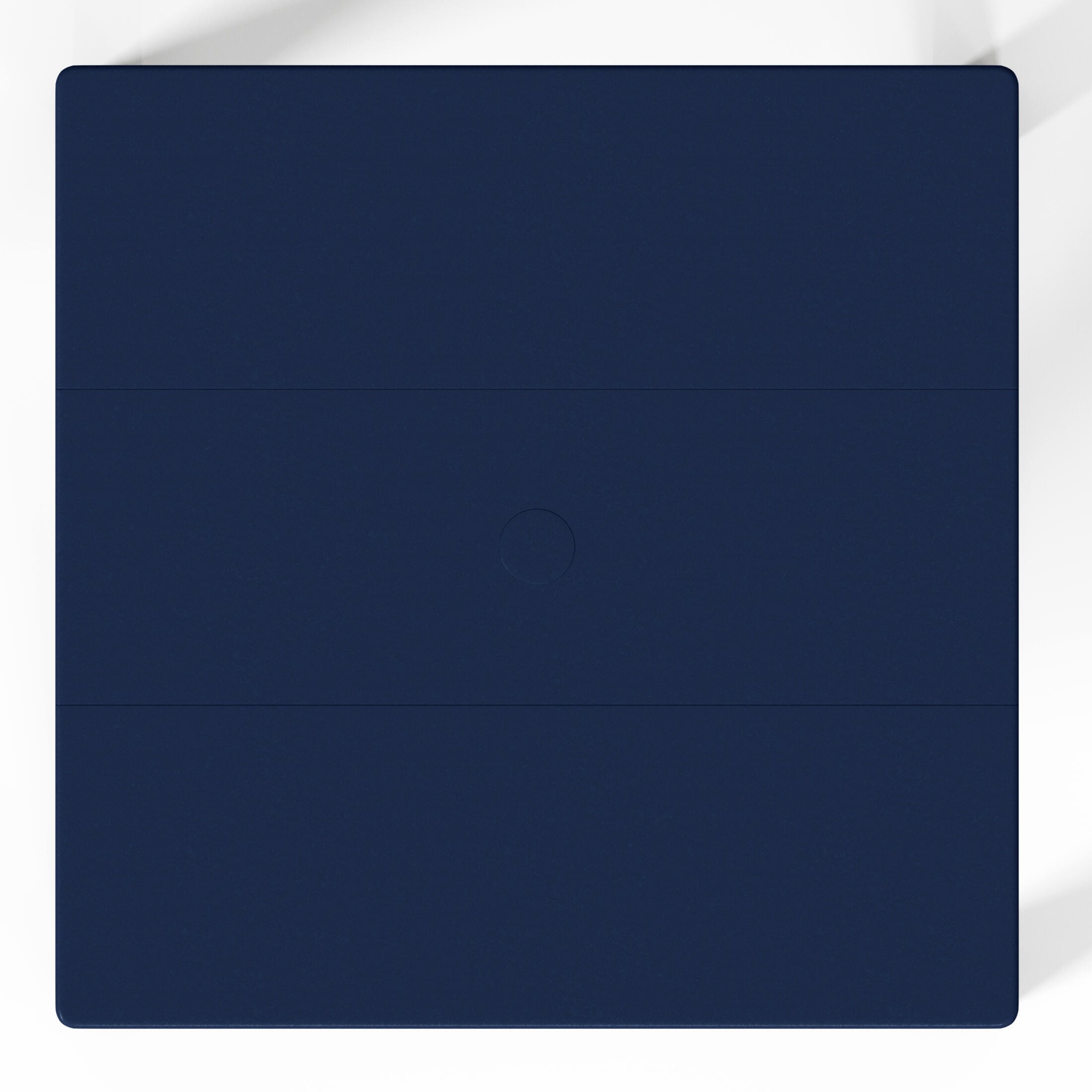 Westin Furniture Garden Party Outdoor Dining Table, Navy Blue, large