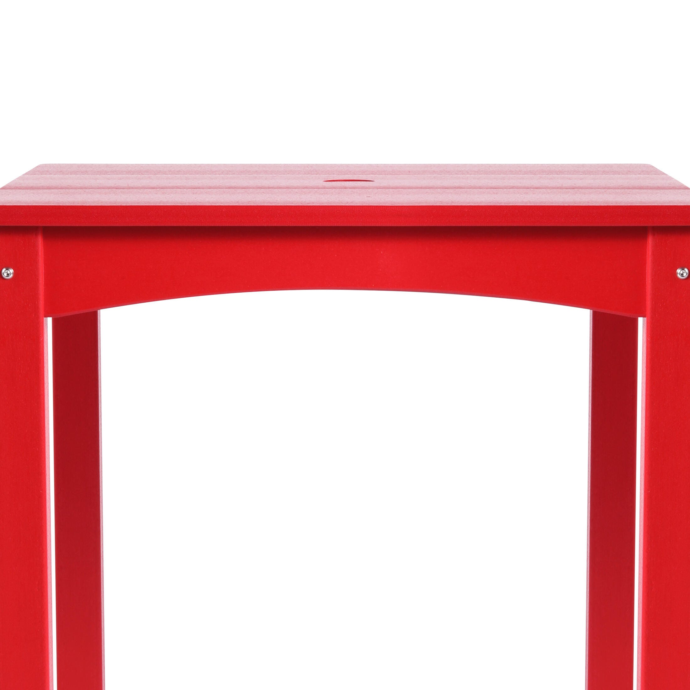 Westin Furniture Garden Party Outdoor Dining Table, Red, large