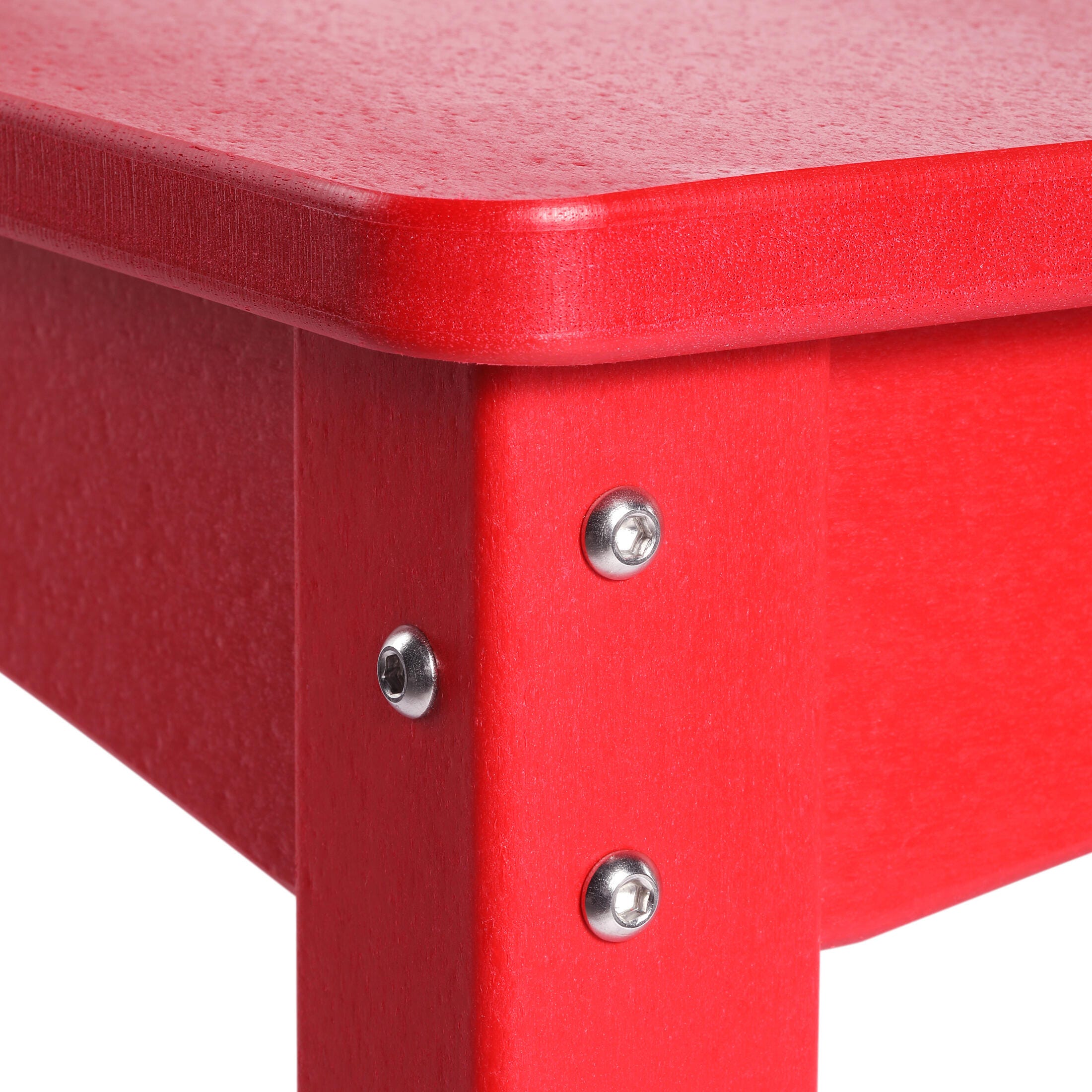 Westin Furniture Garden Party Outdoor Dining Table, Red, large