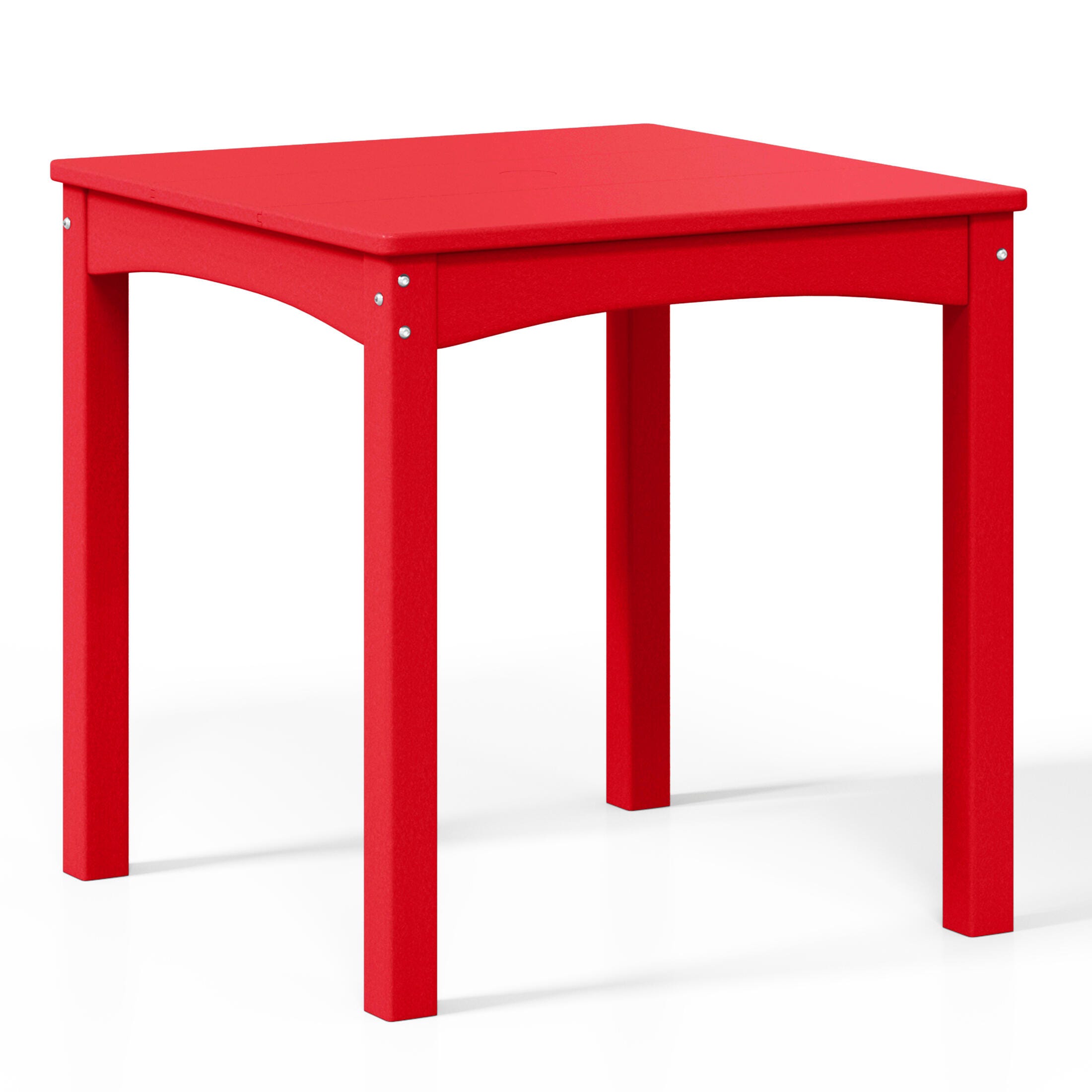 Westin Furniture Garden Party Outdoor Dining Table, Red, large