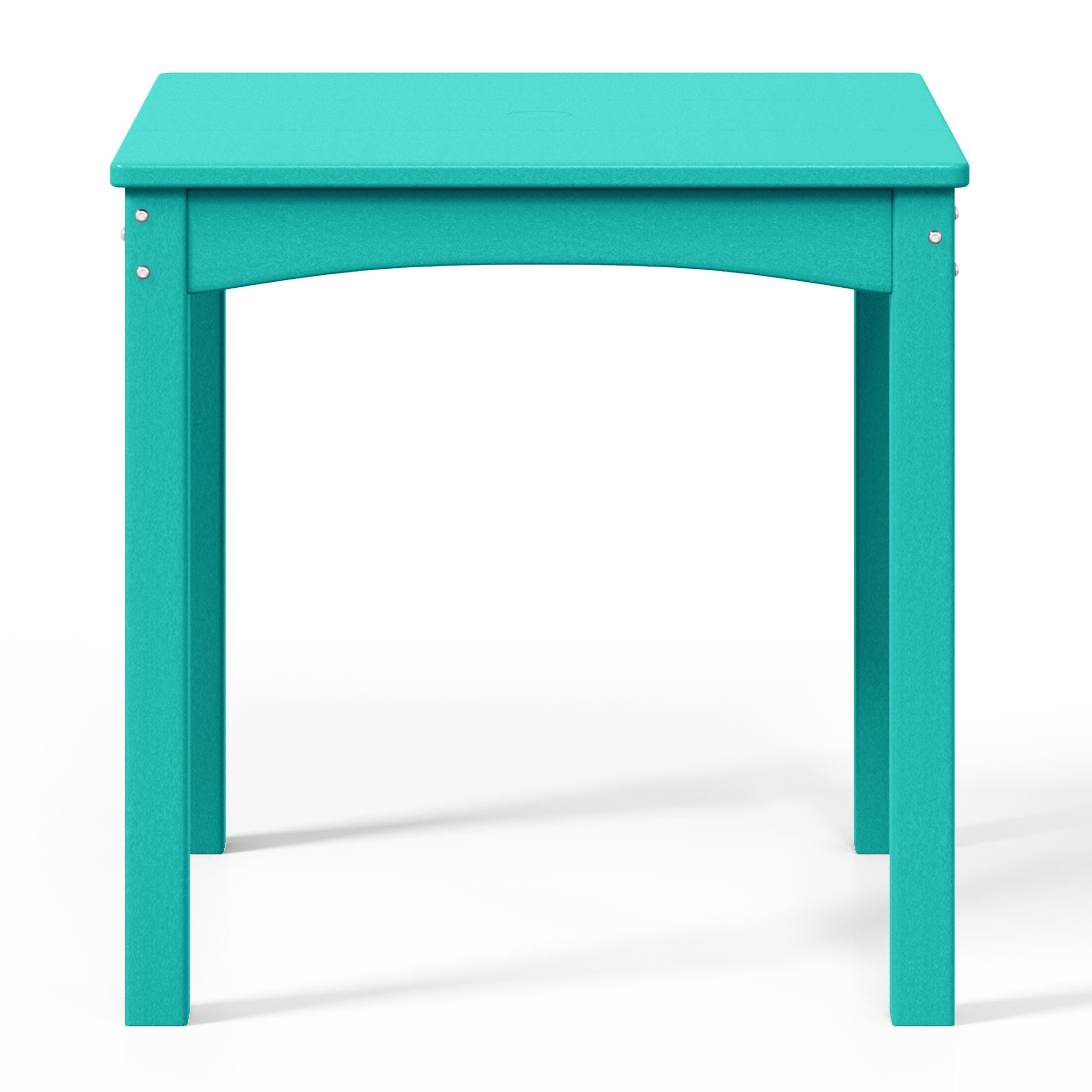 Westin Furniture Garden Party Outdoor Dining Table, Turquoise, large