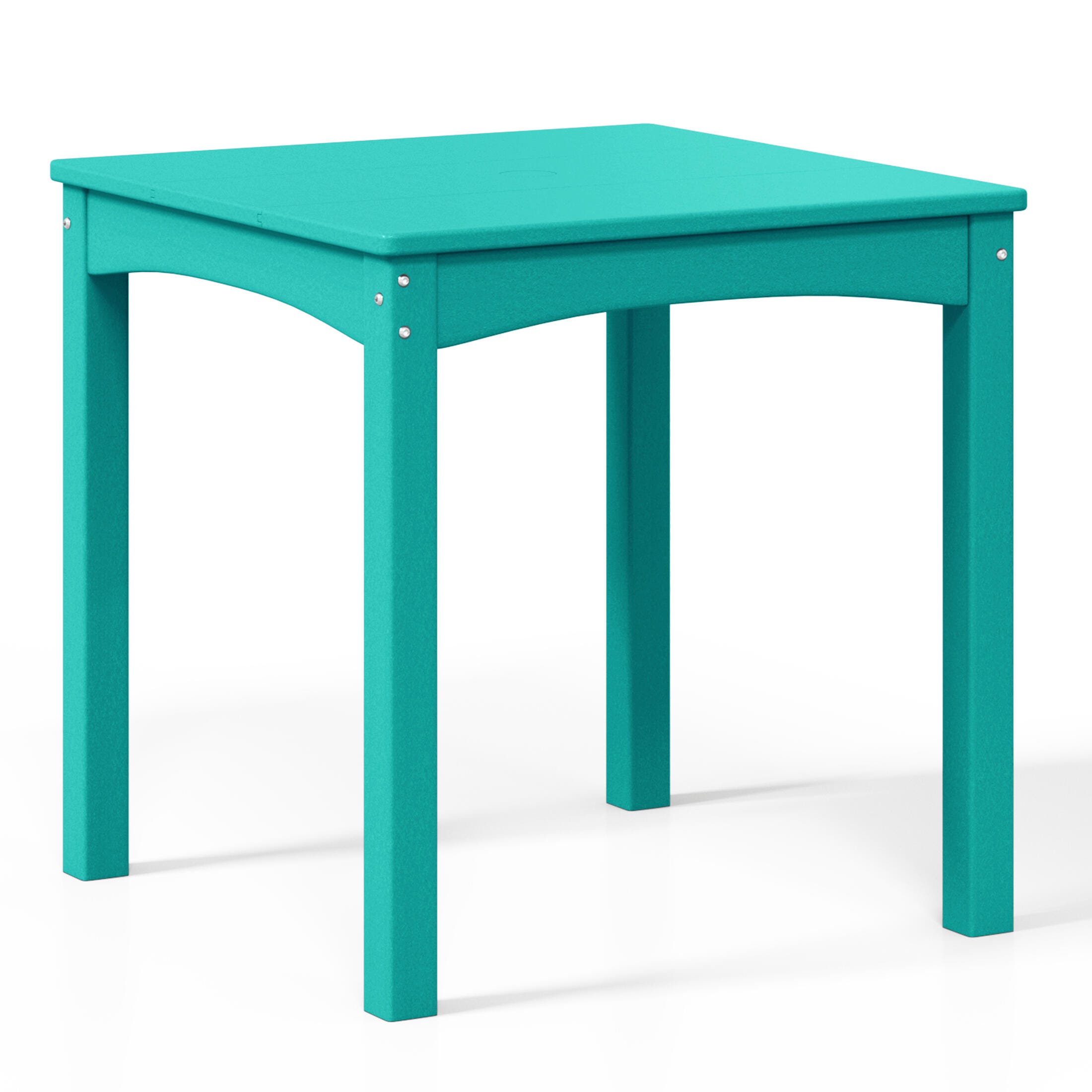 Westin Furniture Garden Party Outdoor Dining Table, Turquoise, large