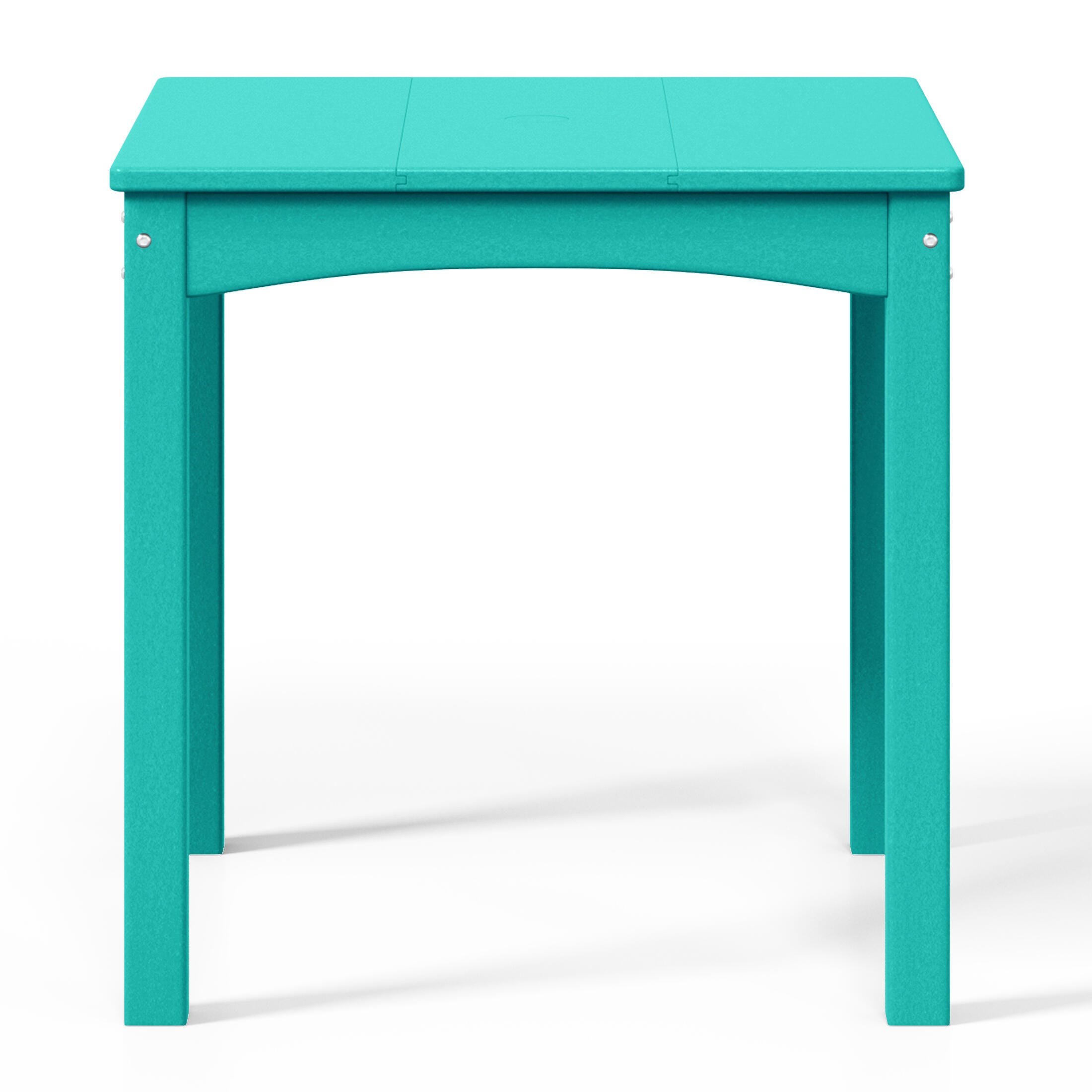 Westin Furniture Garden Party Outdoor Dining Table, Turquoise, large