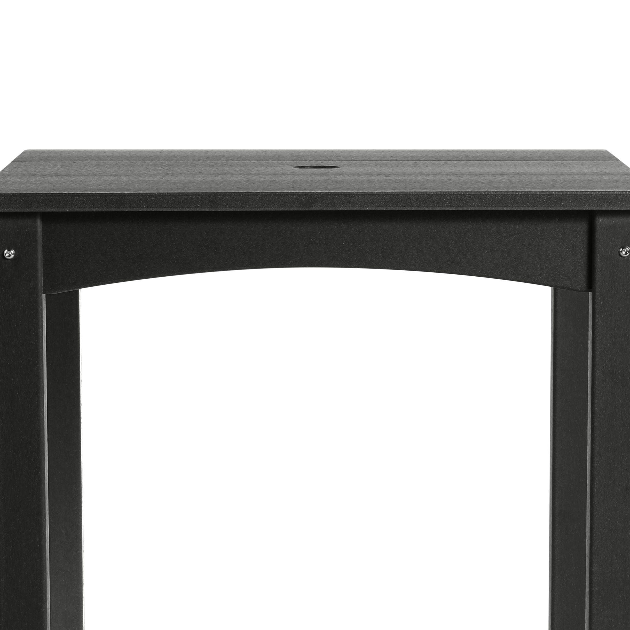 Westin Furniture Garden Party Outdoor Dining Table, Gray, large