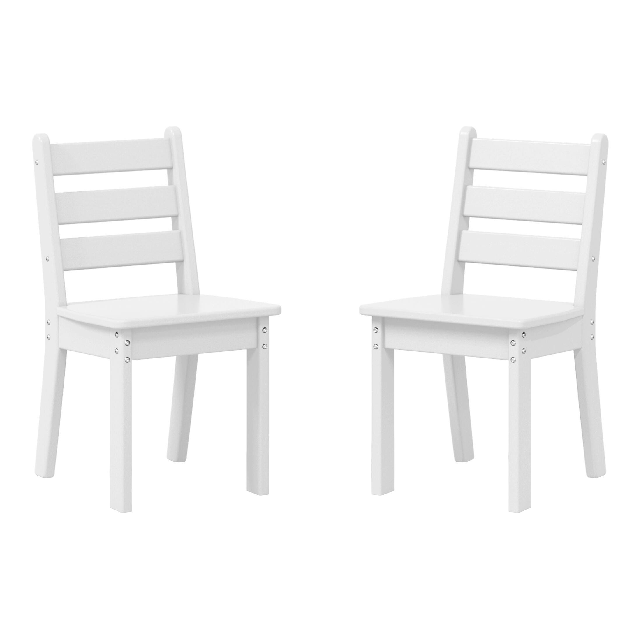 Westin Furniture Garden Party Outdoor Dining Chair (Set of 2), White, large