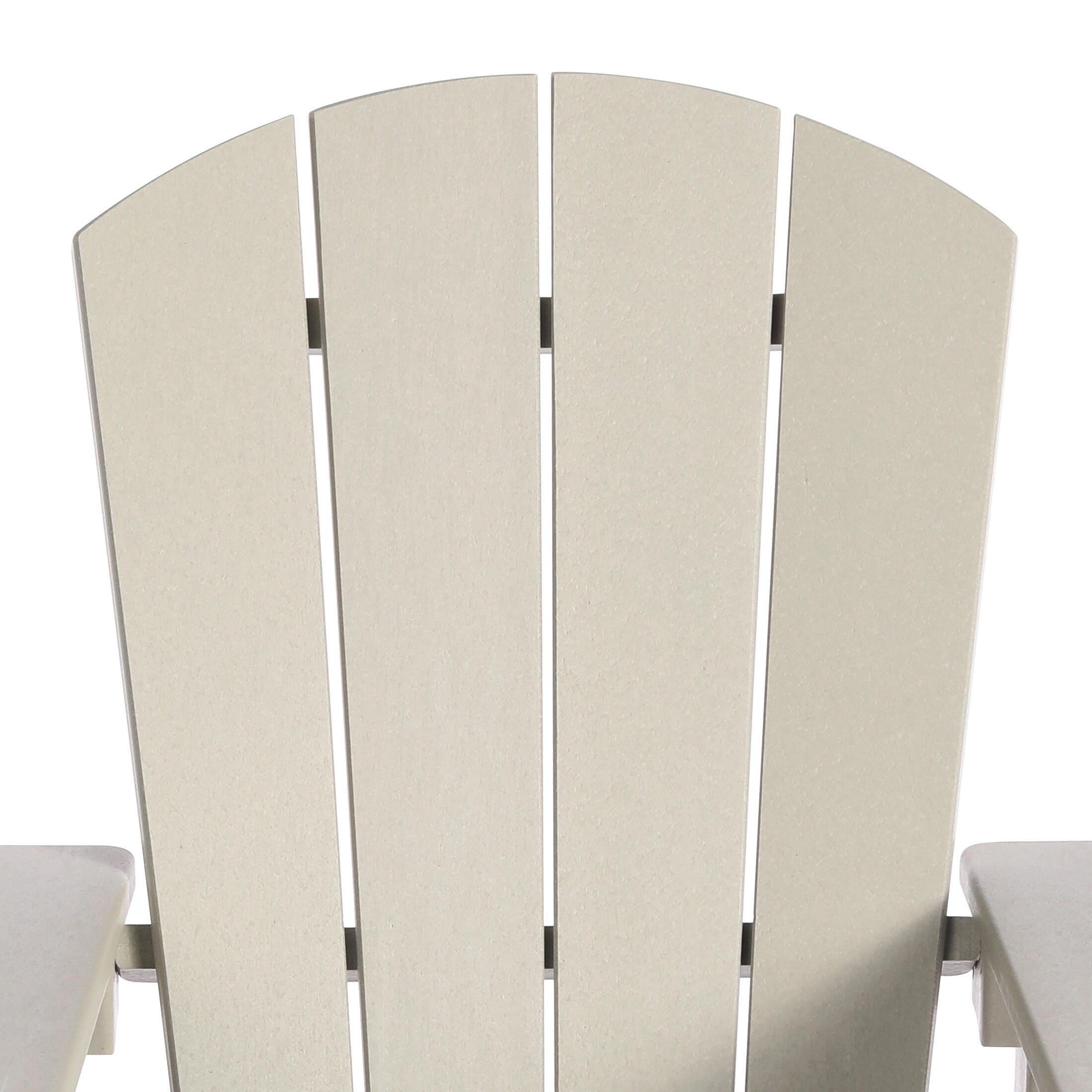 Westin Furniture Laguna Outdoor Adirondack Dining Table and 4 Chairs, Sand, large