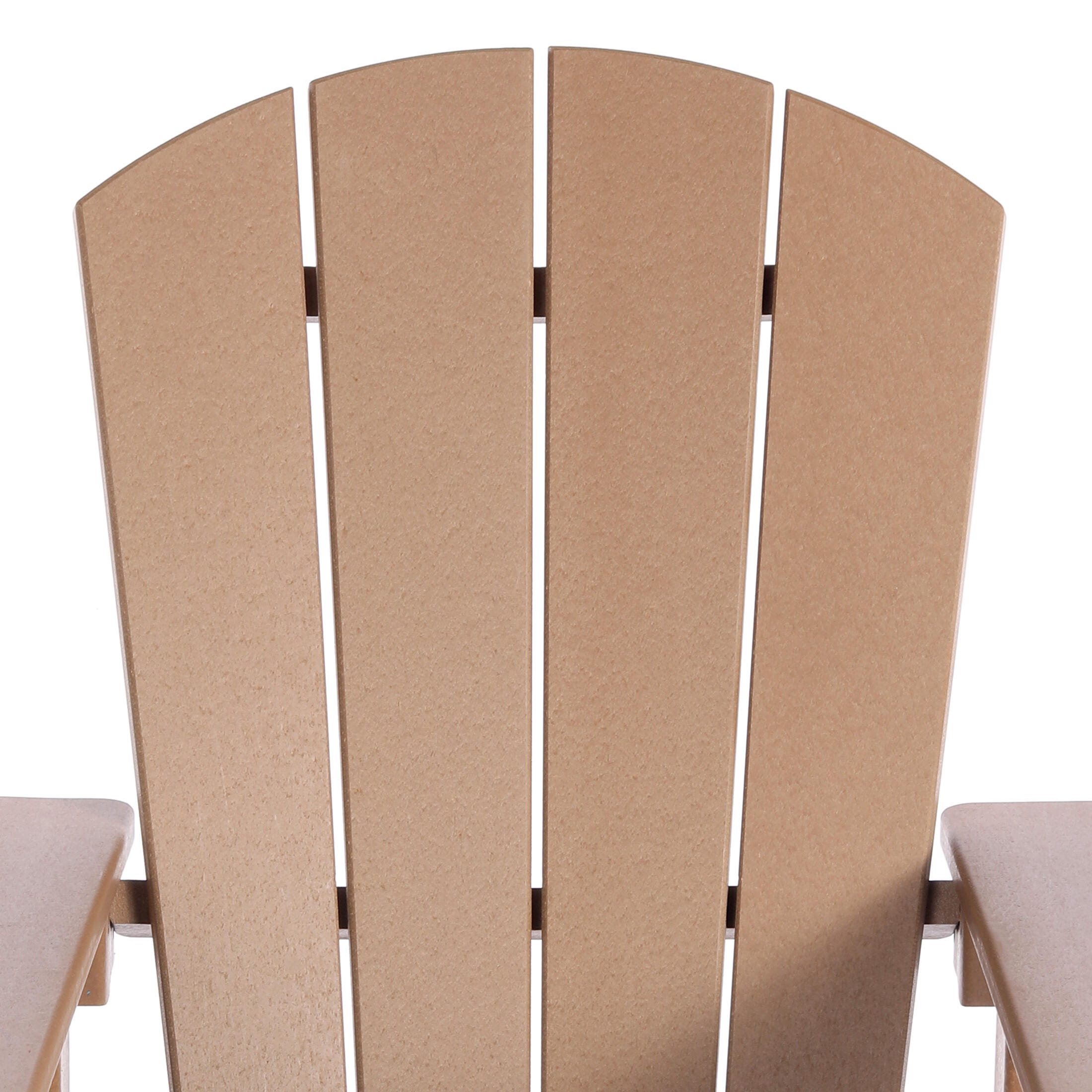 Westin Furniture Laguna Outdoor Adirondack Dining Table and 4 Chairs, Teak, large