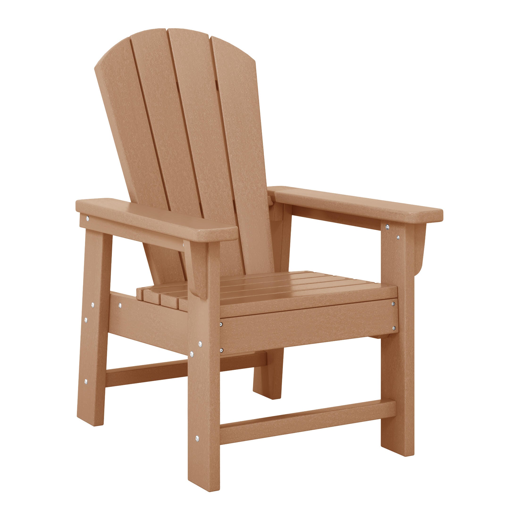 Westin Furniture Laguna Outdoor Adirondack Dining Table and 4 Chairs, Teak, large
