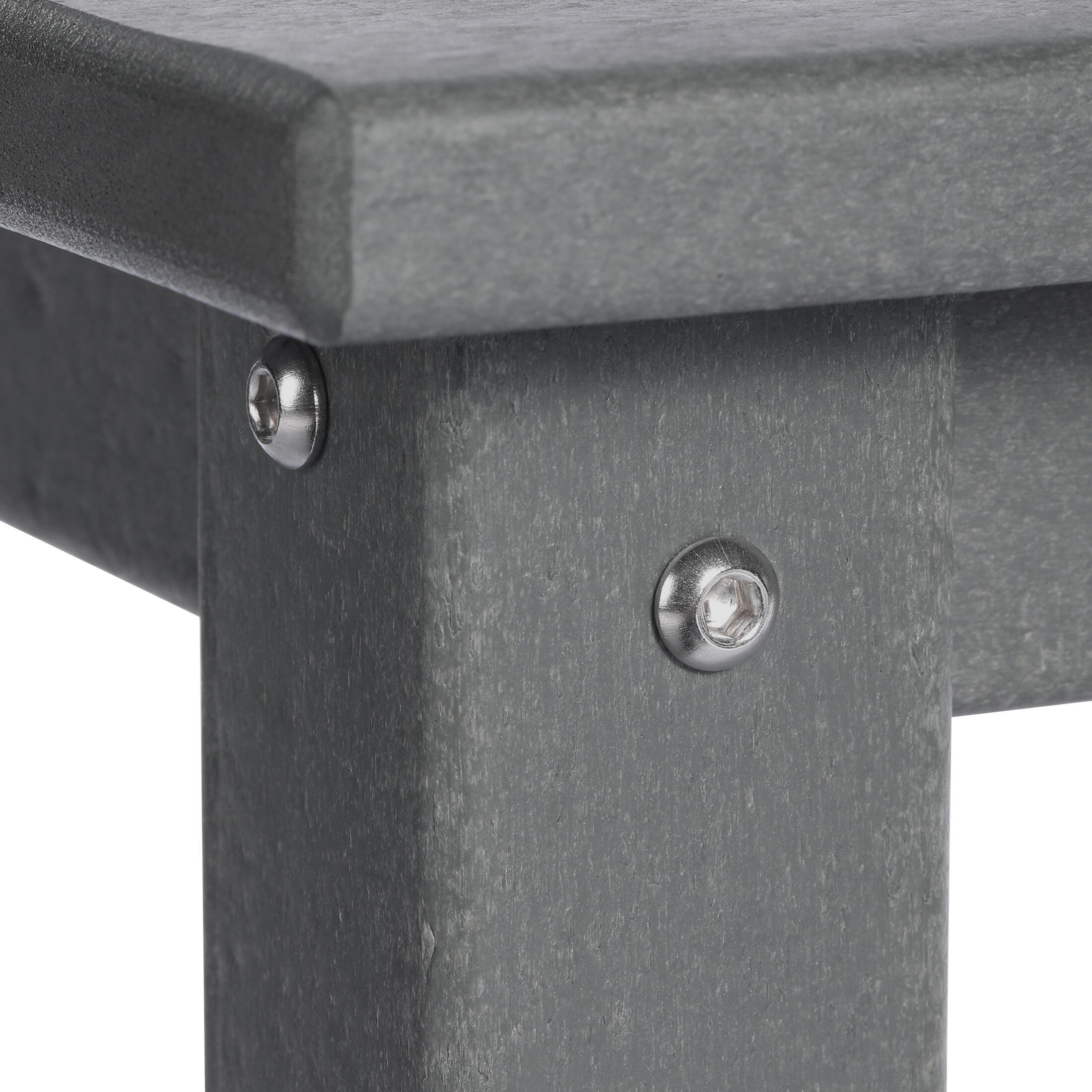 Westin Furniture Laguna Outdoor Dining Table, Gray, large