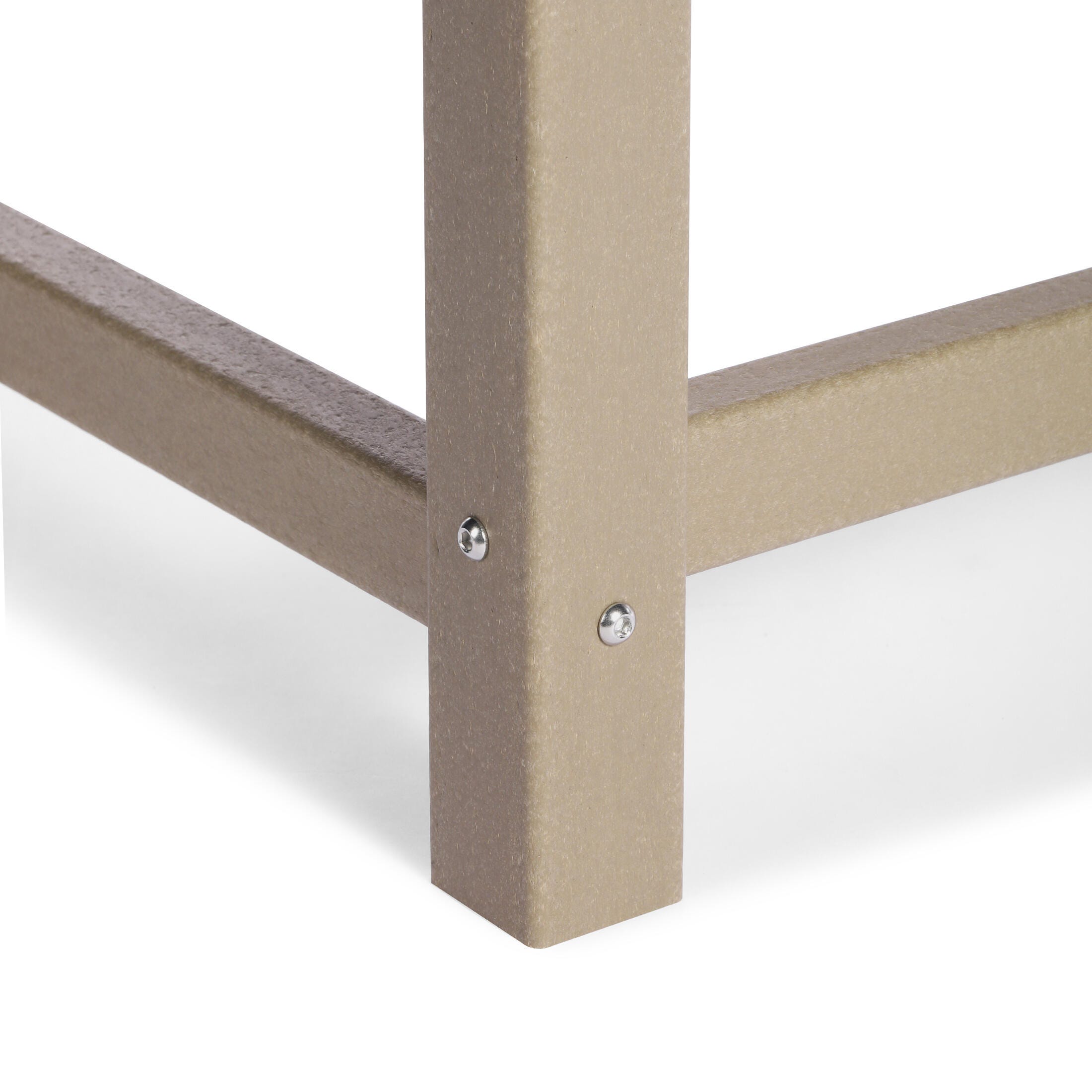 Westin Furniture Laguna Outdoor Dining Table, Weathered Wood, large