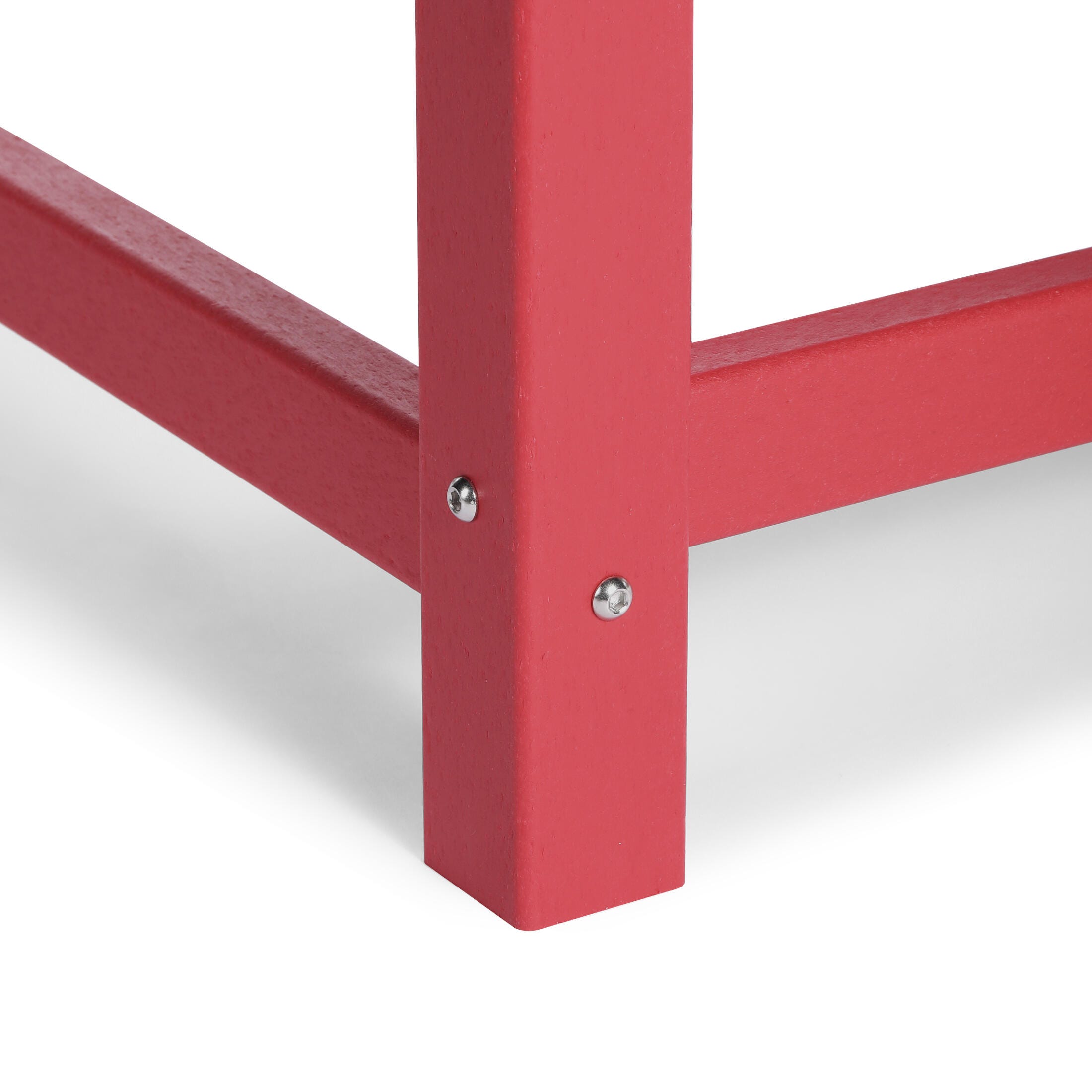 Westin Furniture Laguna Outdoor Dining Table, Red, large