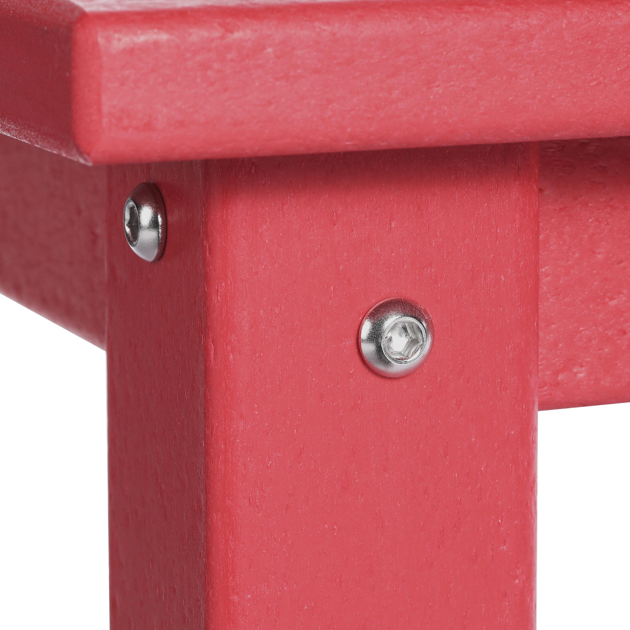 Westin Furniture Laguna Outdoor Dining Table, Red, large