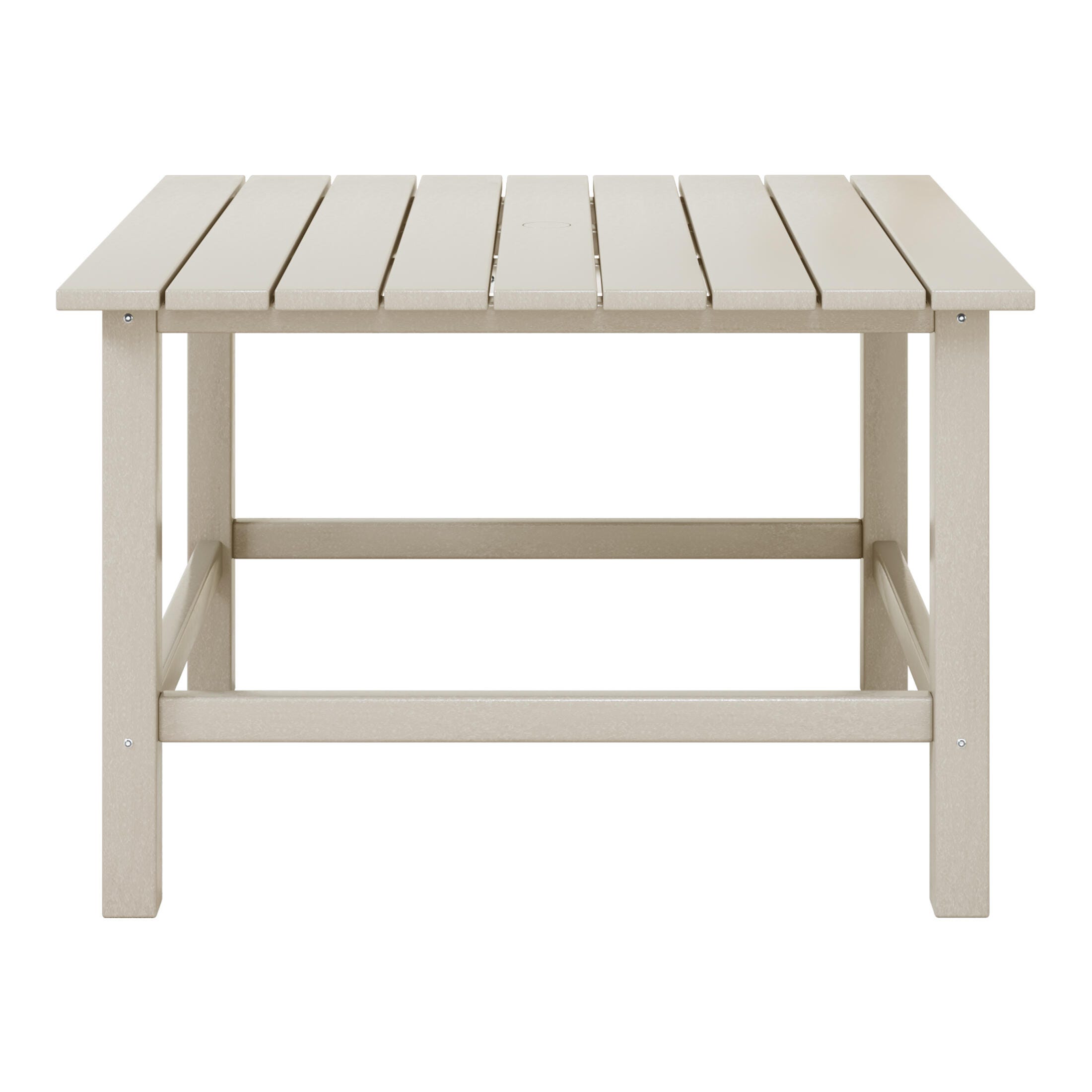Westin Furniture Laguna Outdoor Dining Table, Sand, large