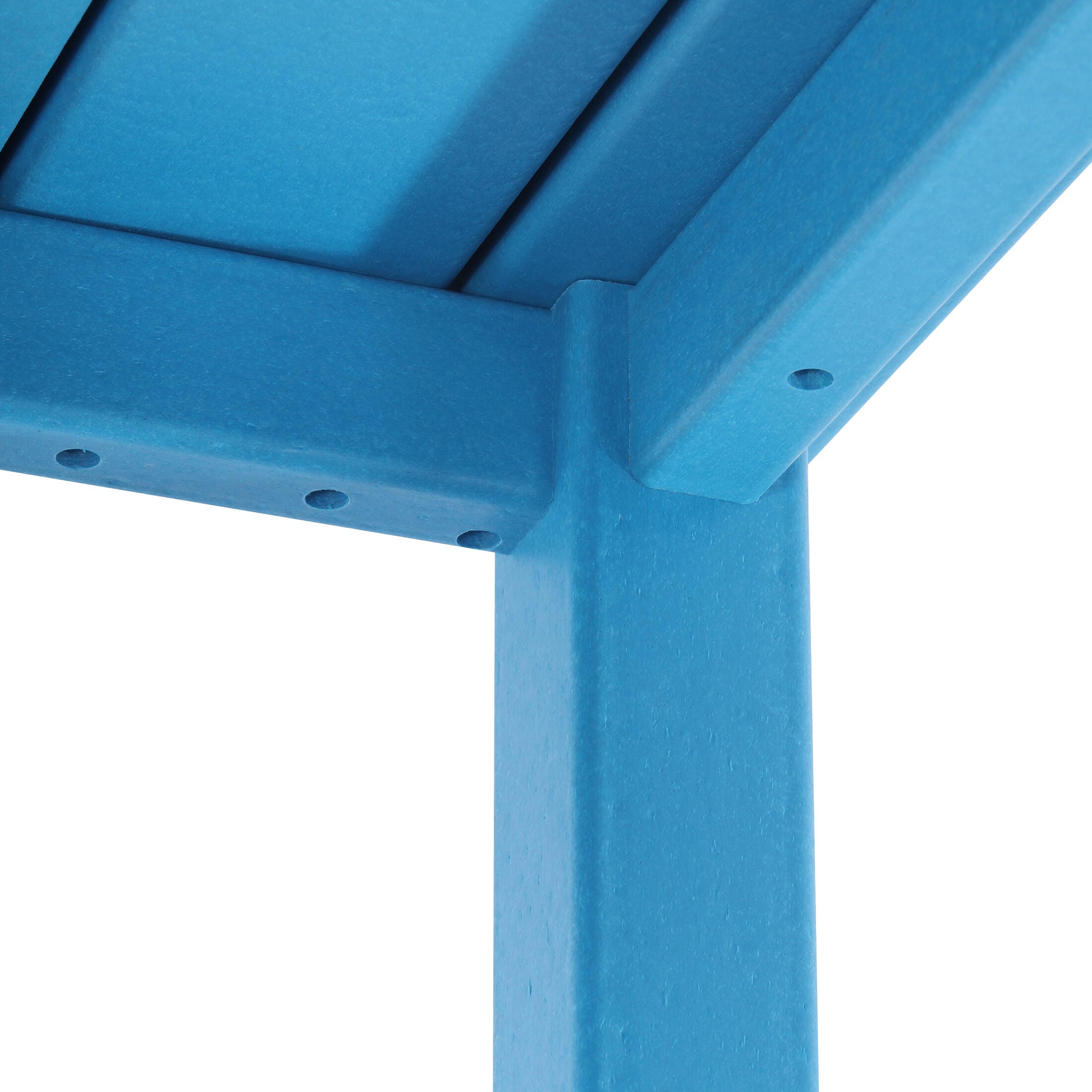 Westin Furniture Laguna Outdoor Dining Table, Pacific Blue, large