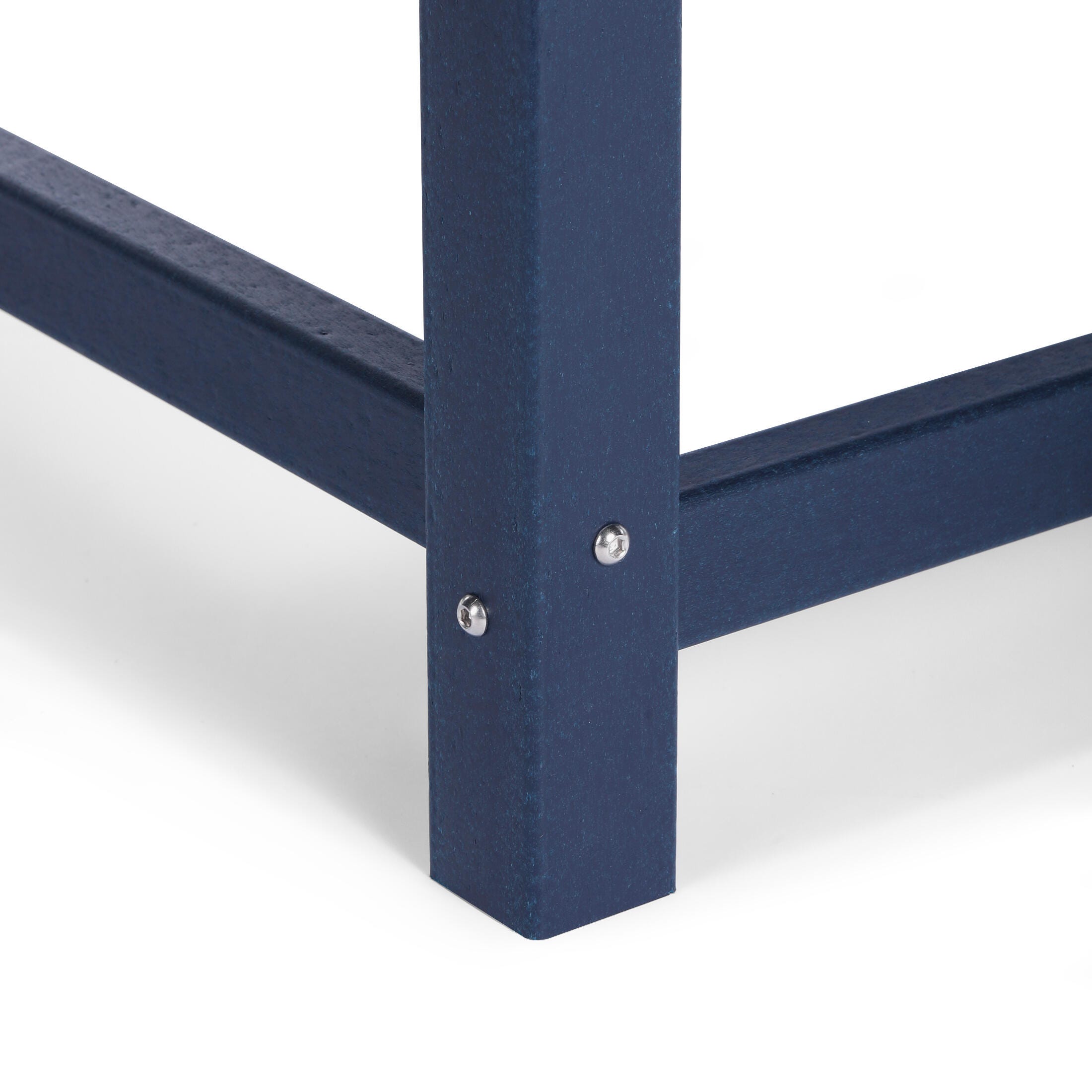 Westin Furniture Laguna Outdoor Dining Table, Navy Blue, large