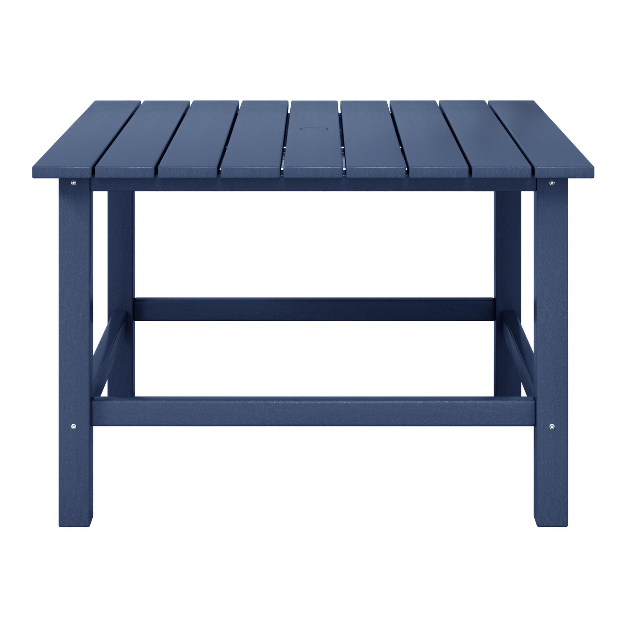 Westin Furniture Laguna Outdoor Dining Table, Navy Blue, large