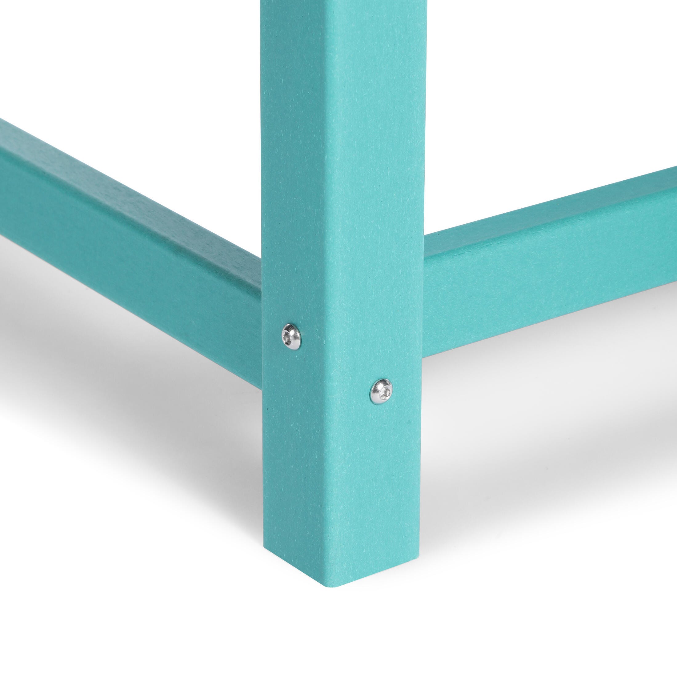 Westin Furniture Laguna Outdoor Dining Table, Turquoise, large