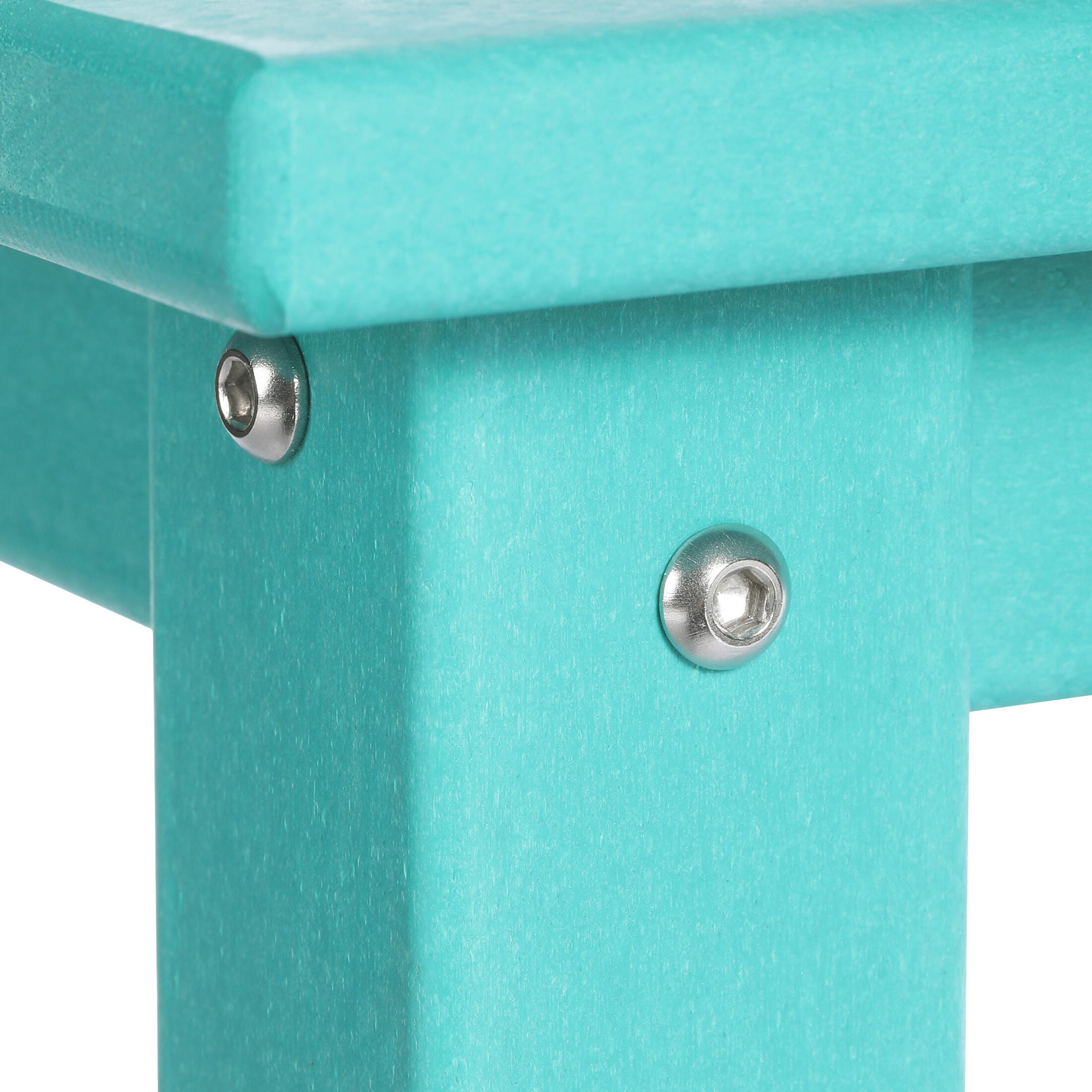 Westin Furniture Laguna Outdoor Dining Table, Turquoise, large