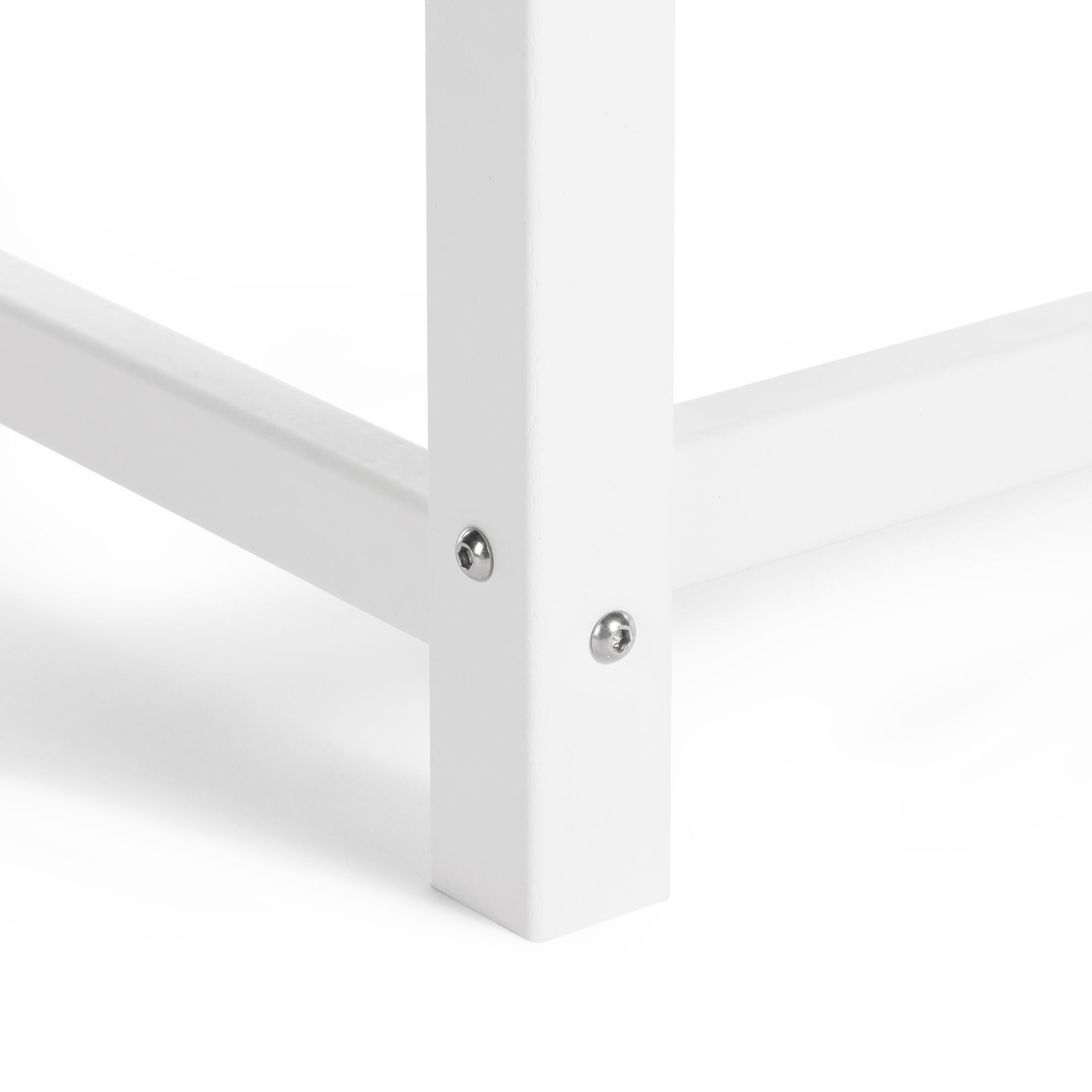 Westin Furniture Laguna Outdoor Dining Table, White, large