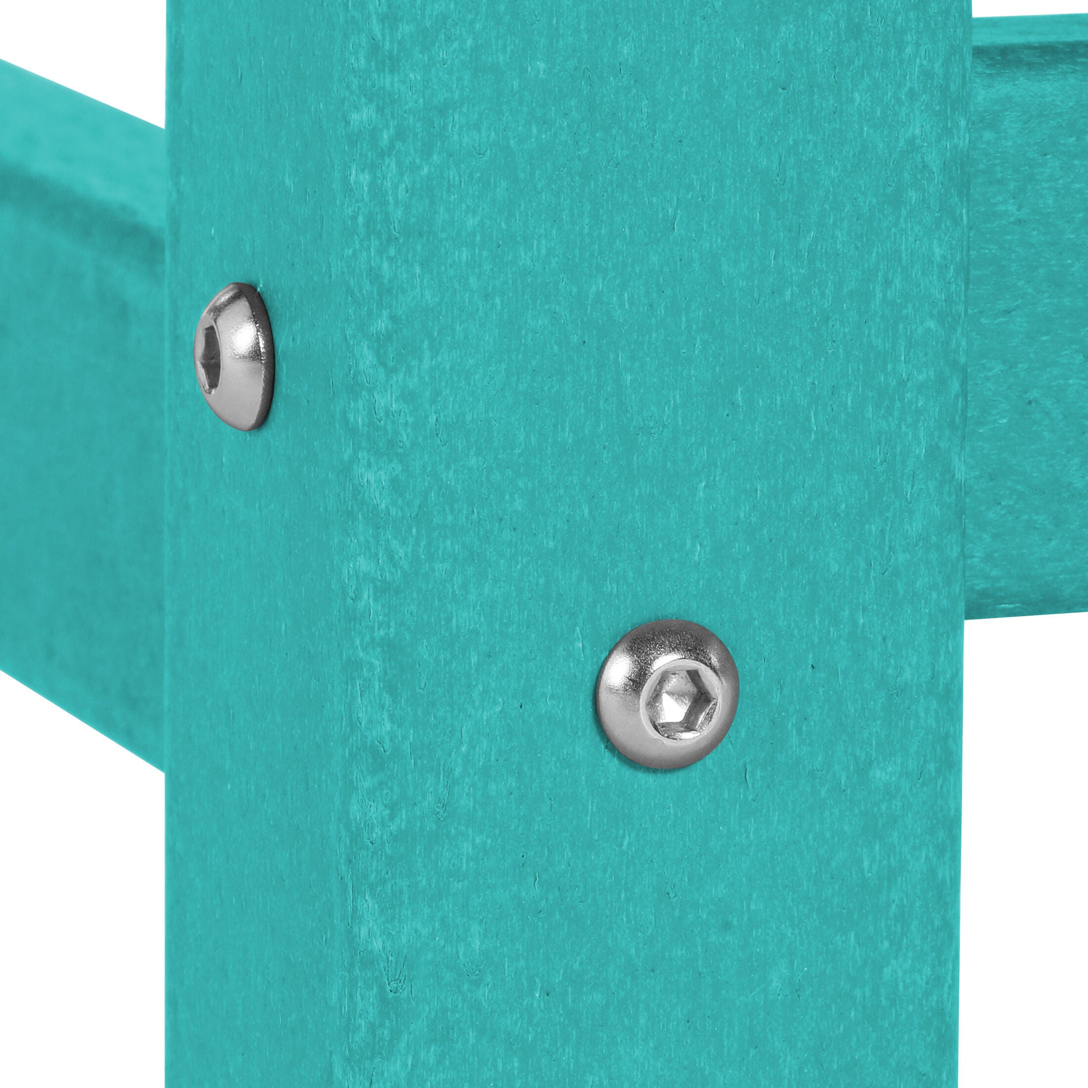 Westin Furniture Laguna Outdoor Round Dining Table, Turquoise, large
