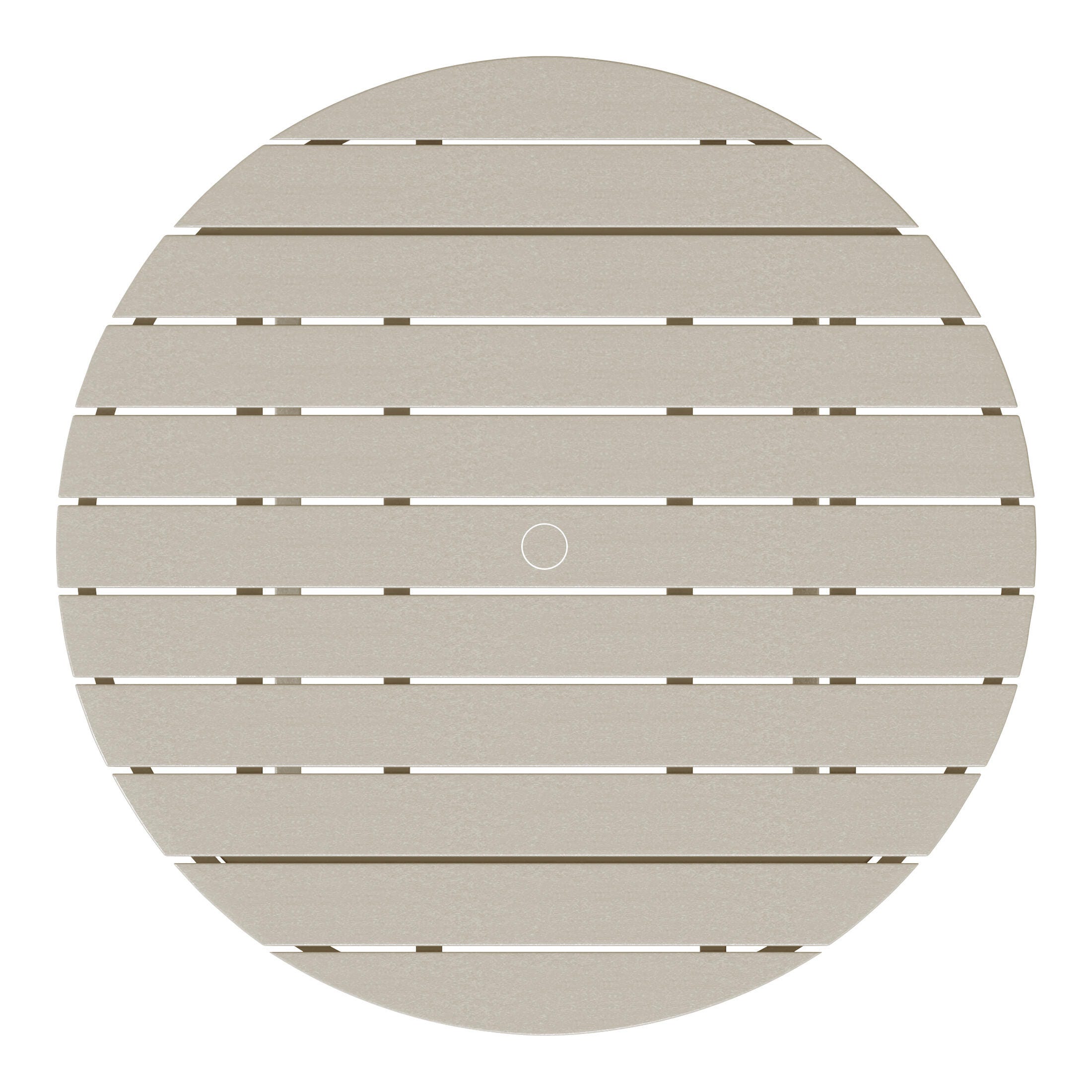 Westin Furniture Laguna Outdoor Round Dining Table, Sand, large