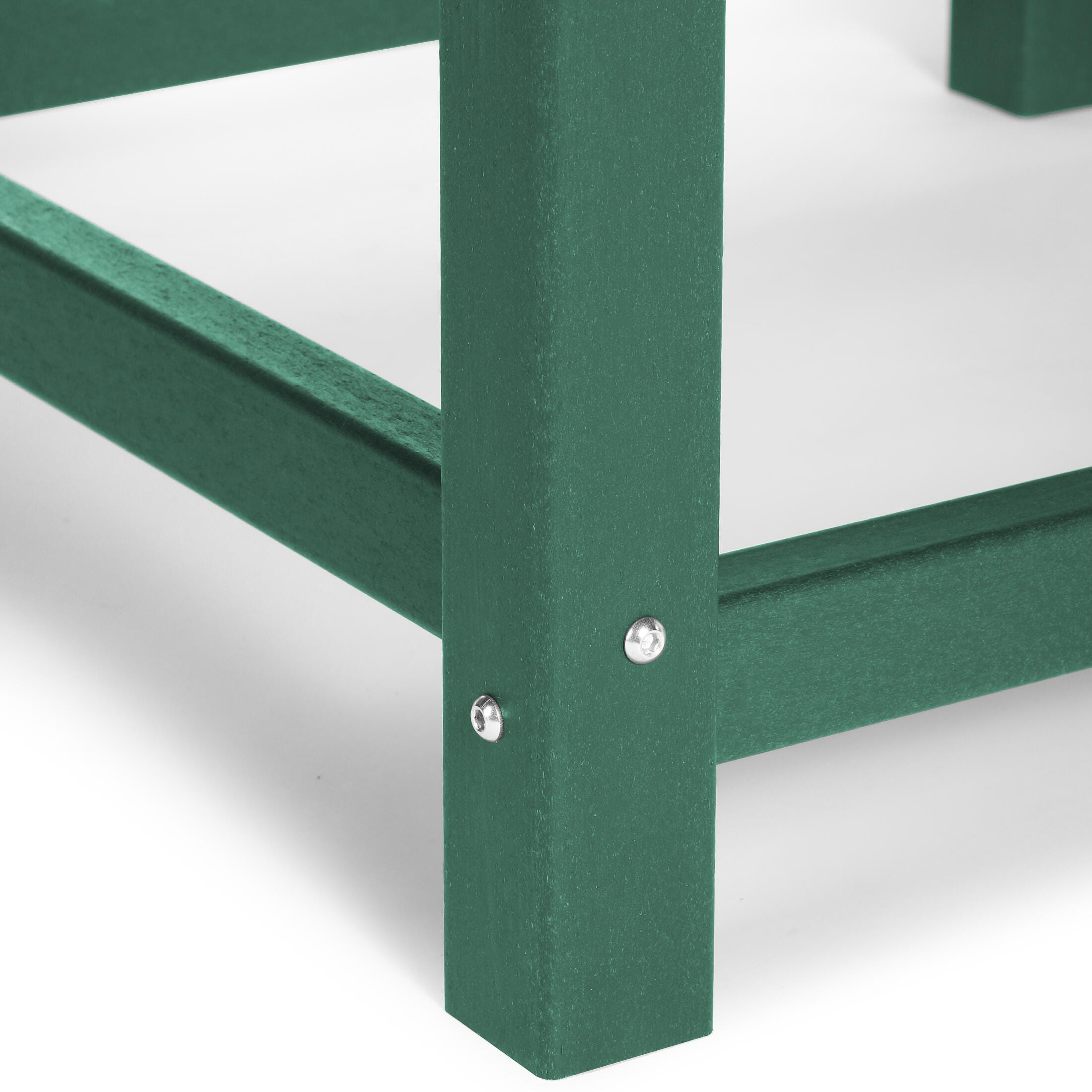 Westin Furniture Laguna Outdoor Round Dining Table, Dark Green, large