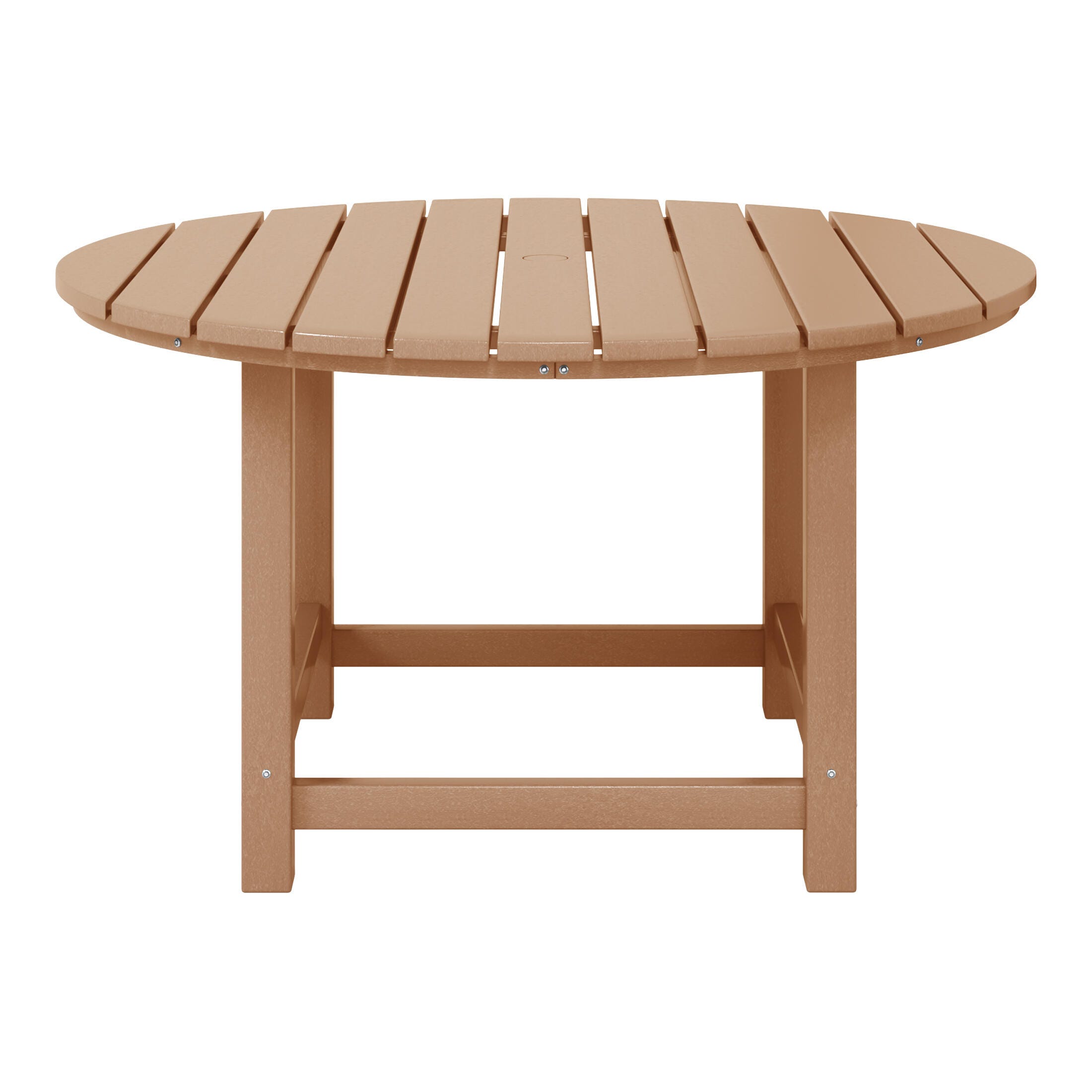 Westin Furniture Laguna Outdoor Round Dining Table, Teak, large