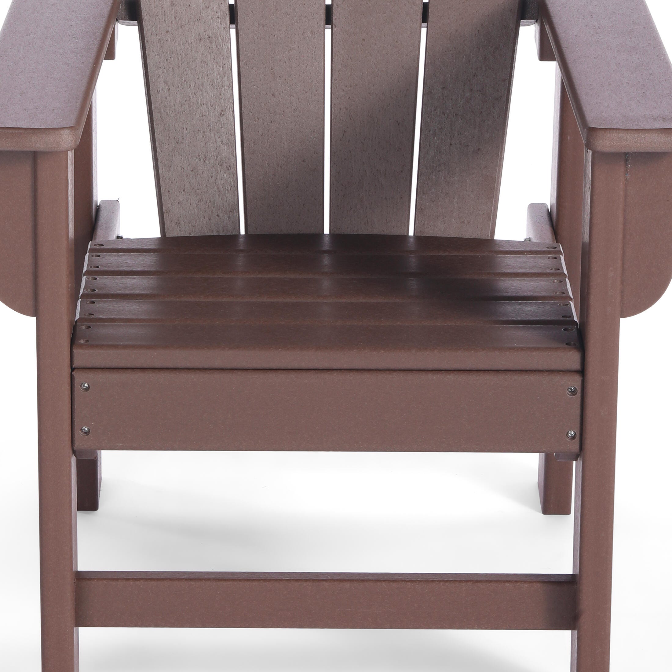 Westin Furniture Laguna Outdoor Adirondack Chair, Dark Brown, large