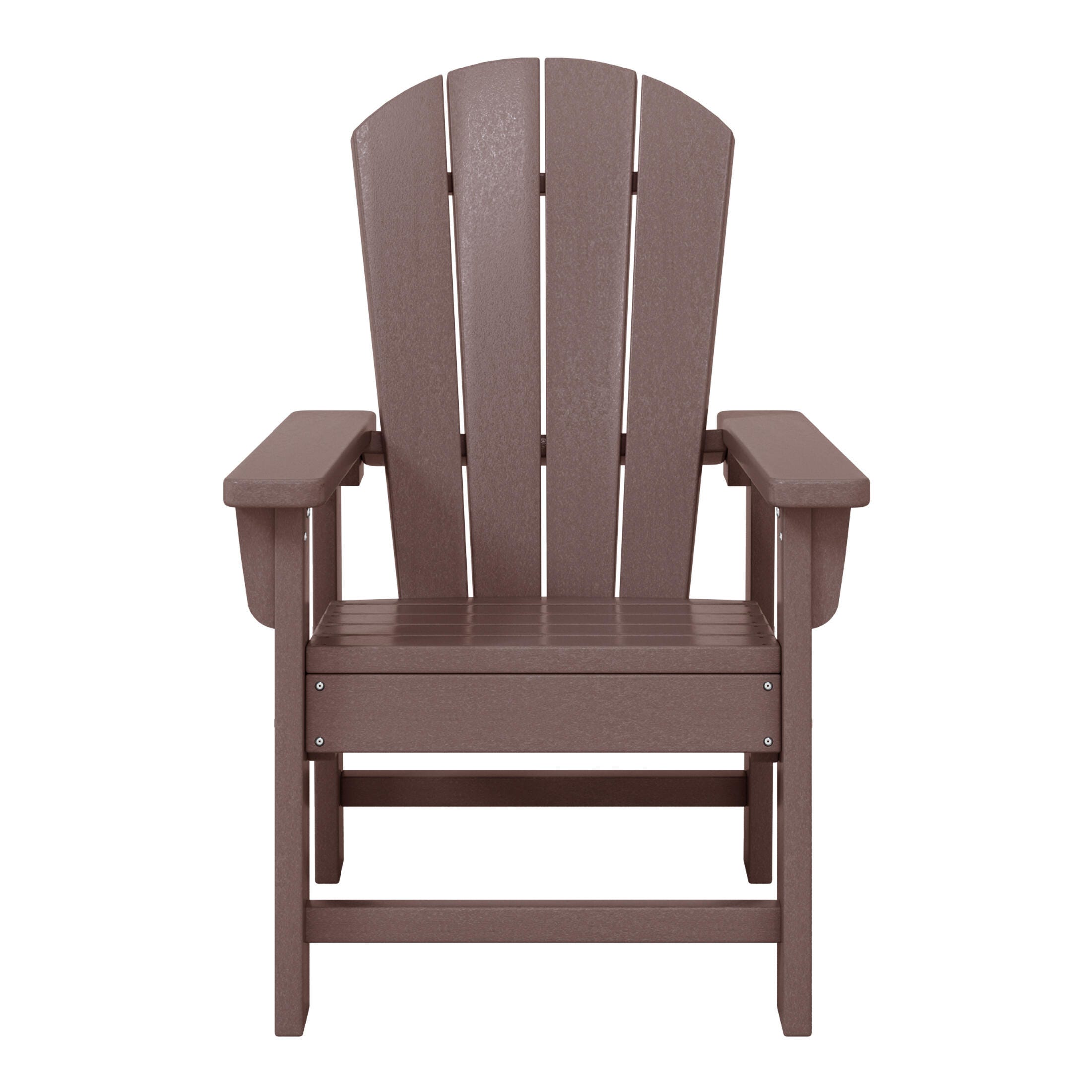 Westin Furniture Laguna Outdoor Adirondack Chair, Dark Brown, large