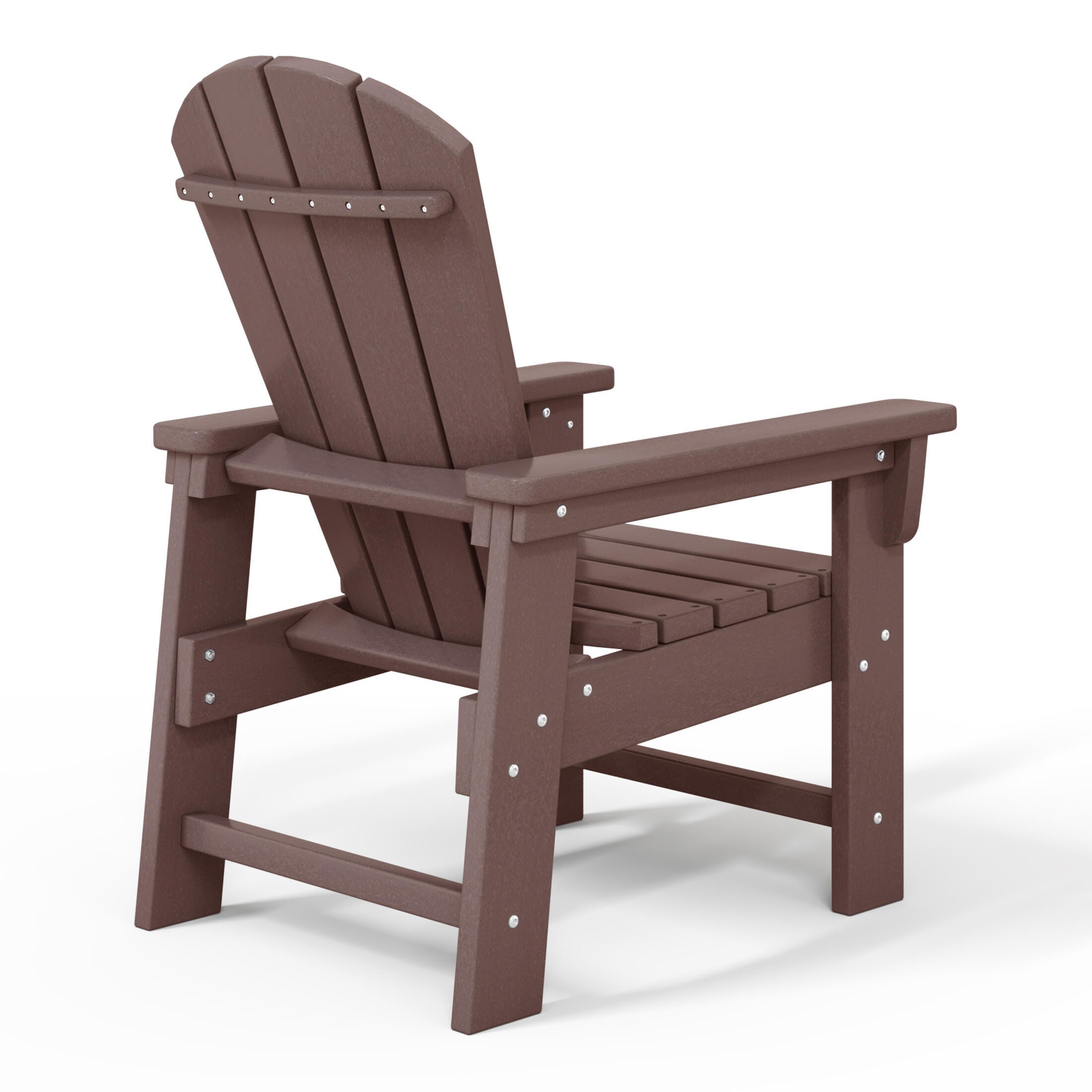Westin Furniture Laguna Outdoor Adirondack Chair, Dark Brown, large