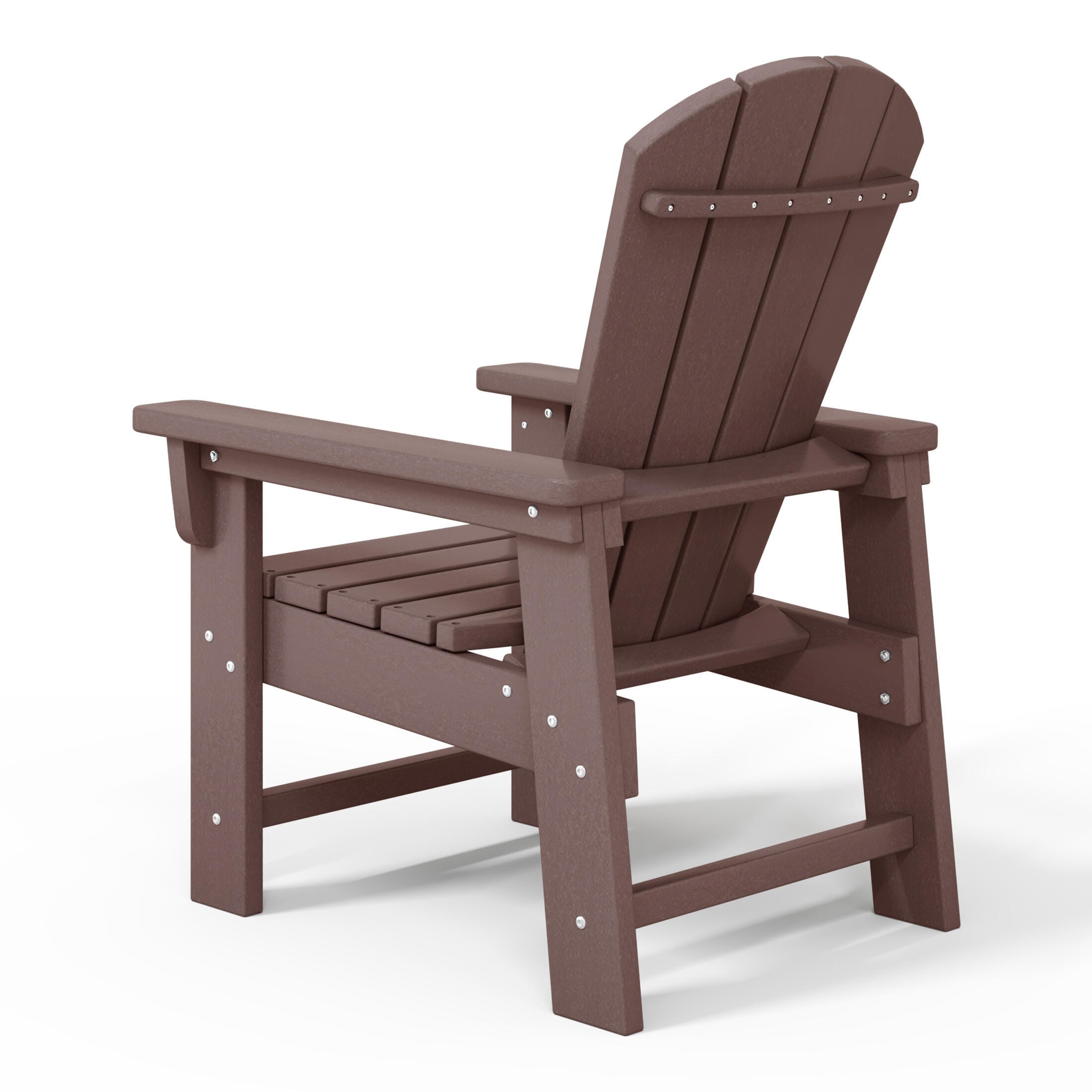Westin Furniture Laguna Outdoor Adirondack Chair, Dark Brown, large