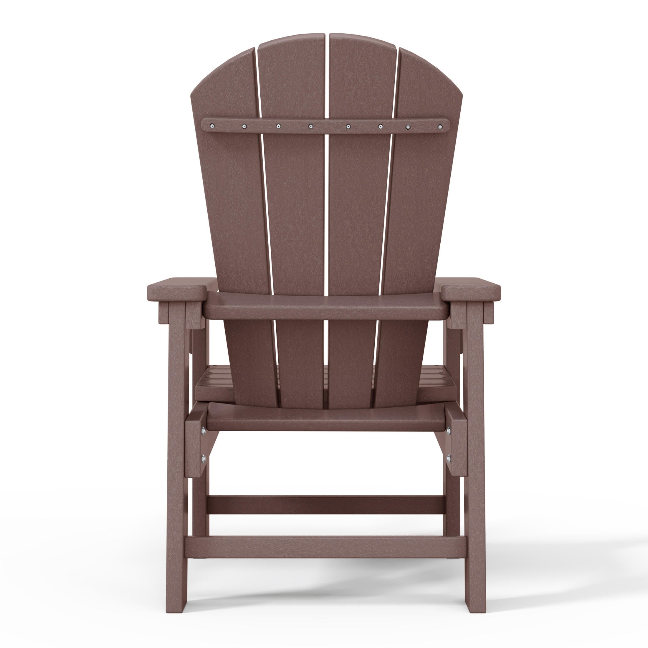 Westin Furniture Laguna Outdoor Adirondack Chair, Dark Brown, large