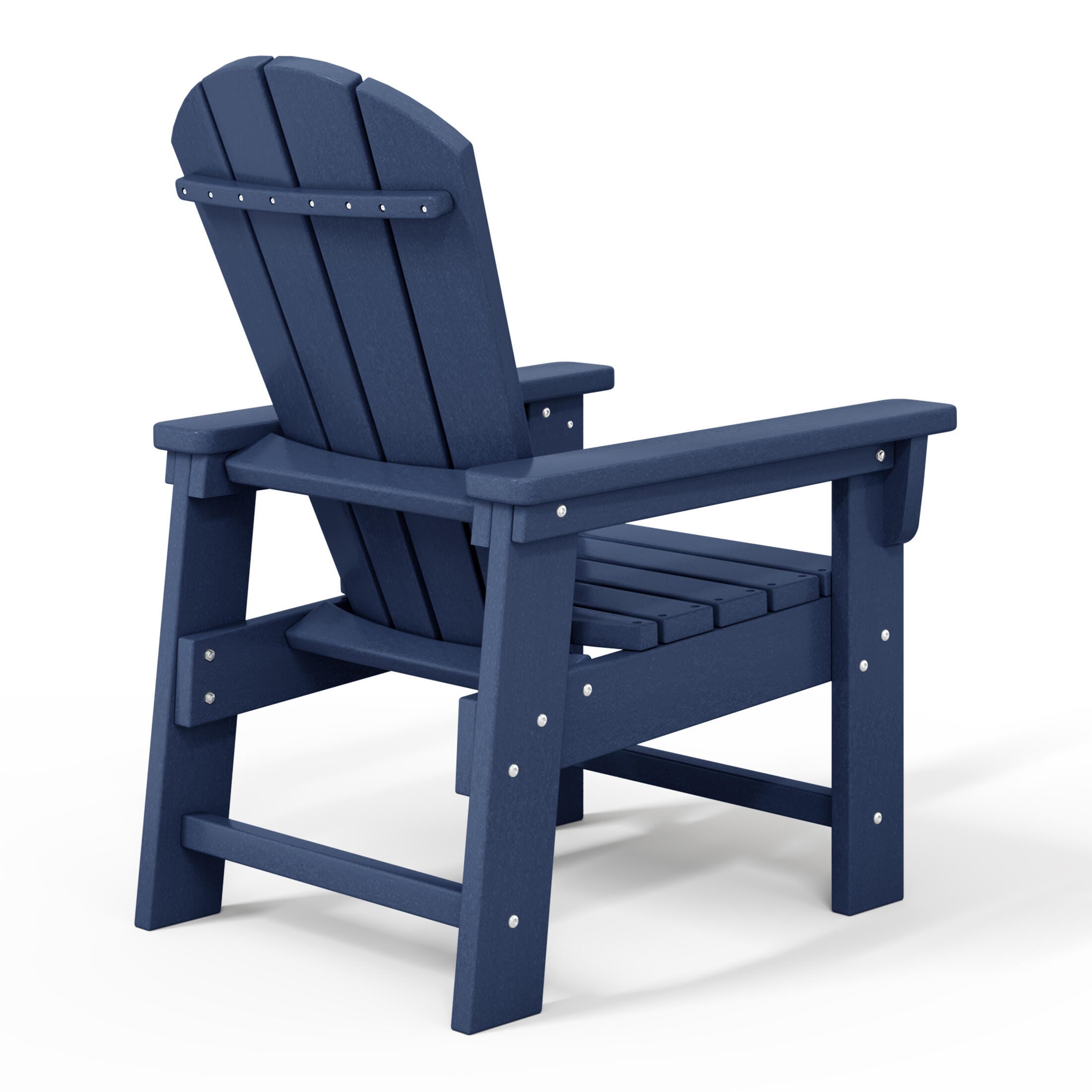 Westin Furniture Laguna Outdoor Adirondack Chair, Navy Blue, large
