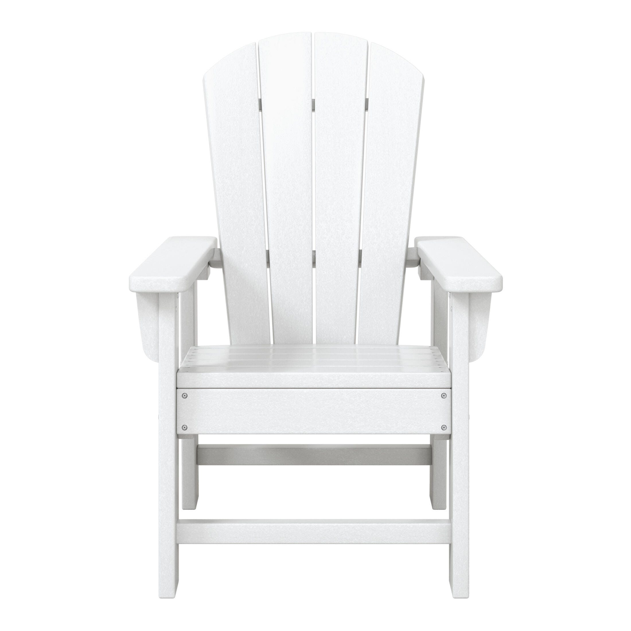 Westin Furniture Laguna Outdoor Adirondack Chair, White, large
