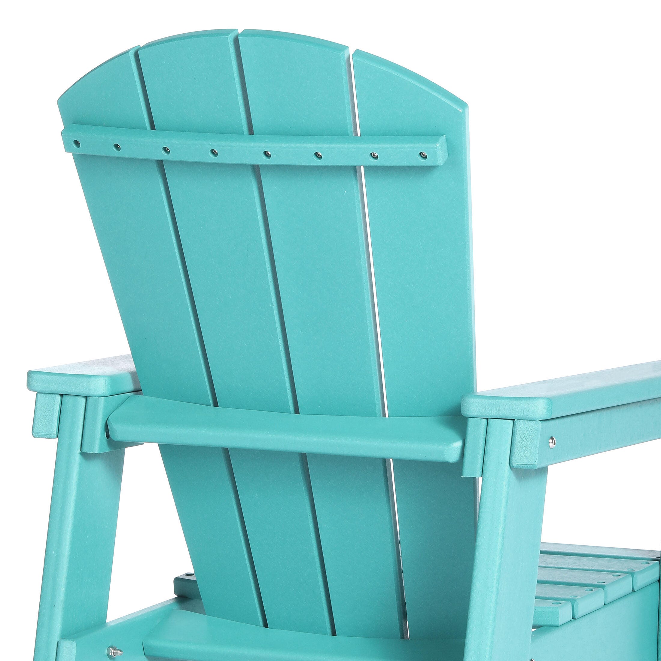Westin Furniture Laguna Outdoor Adirondack Chair, Turquoise, large