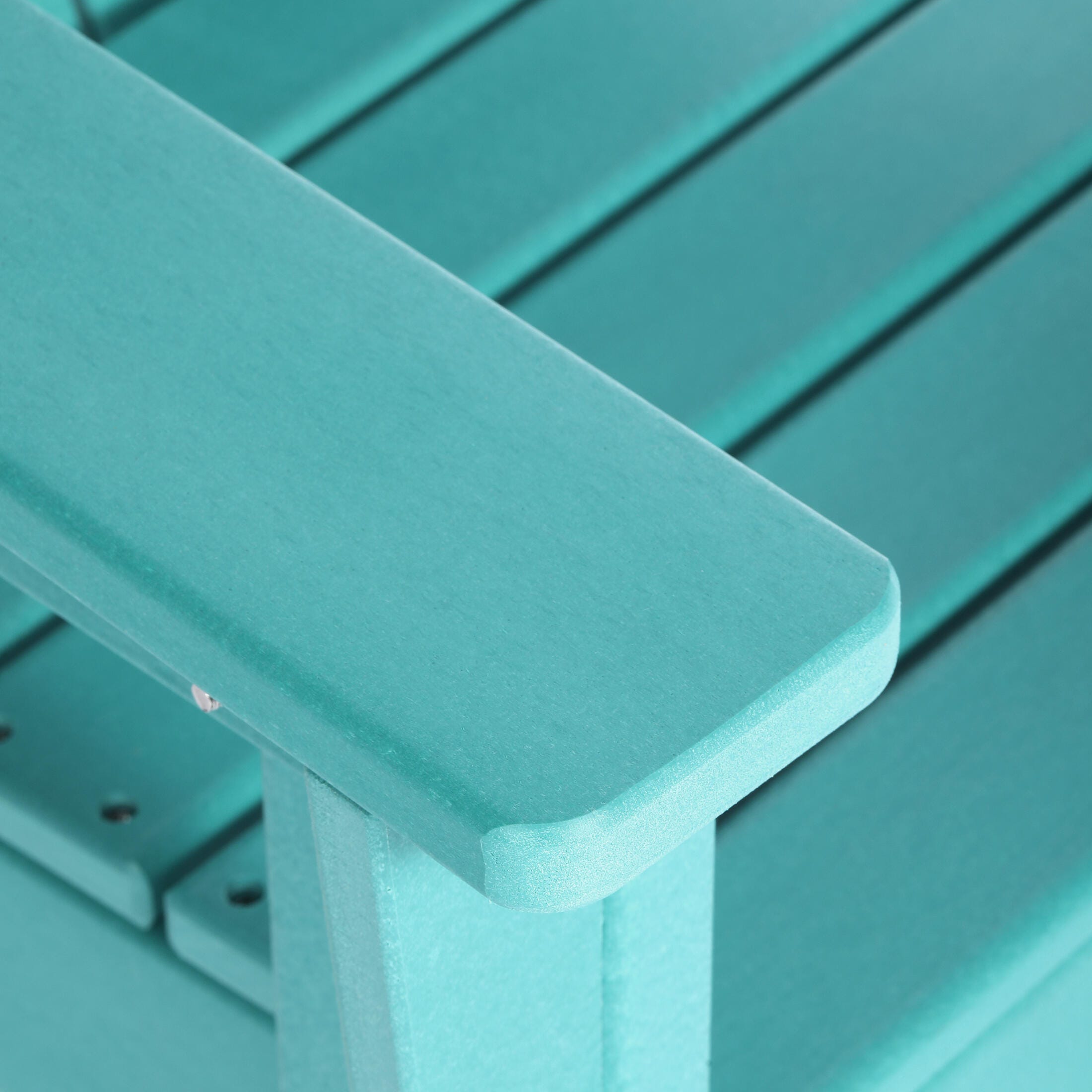 Westin Furniture Laguna Outdoor Adirondack Chair, Turquoise, large