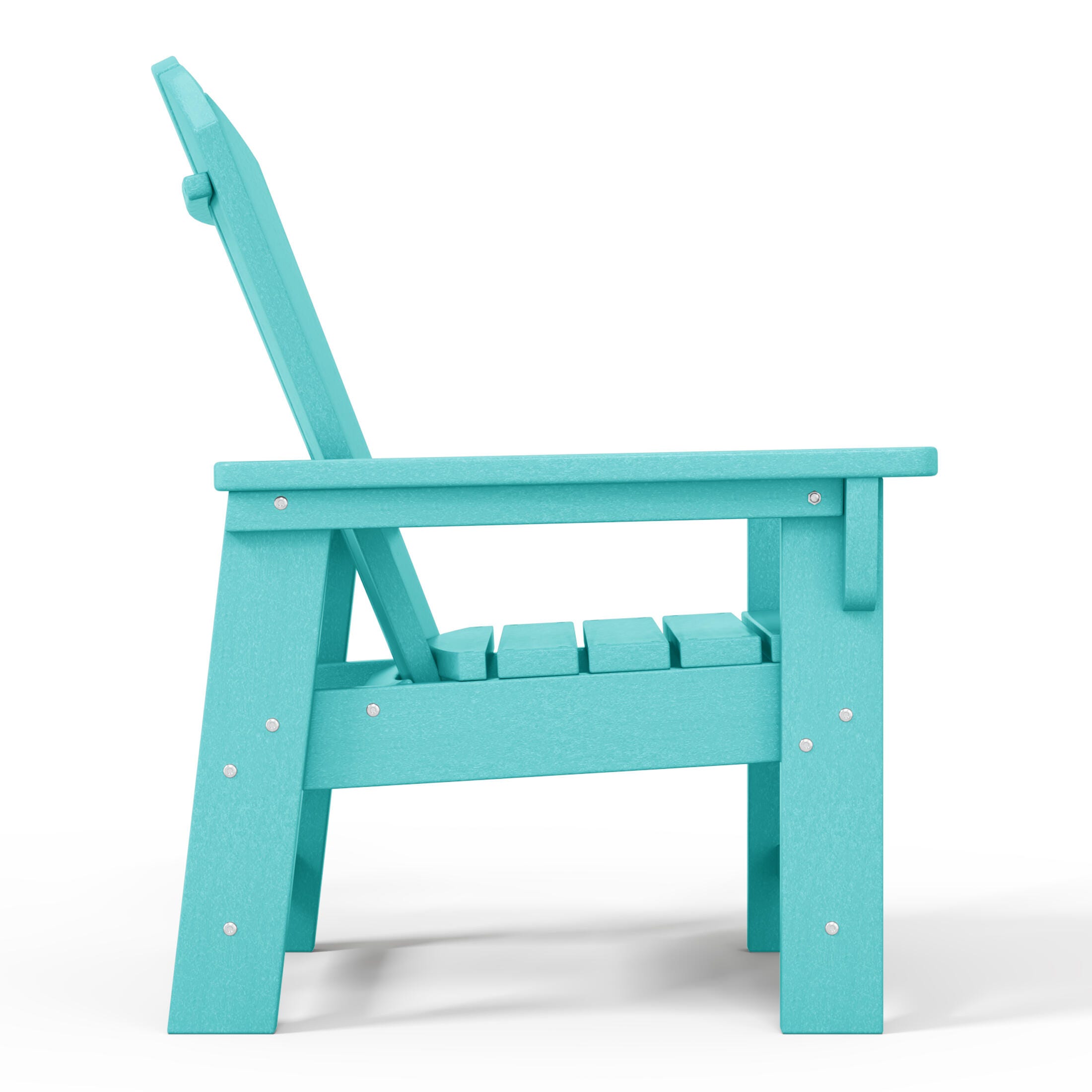 Westin Furniture Laguna Outdoor Adirondack Chair, Turquoise, large