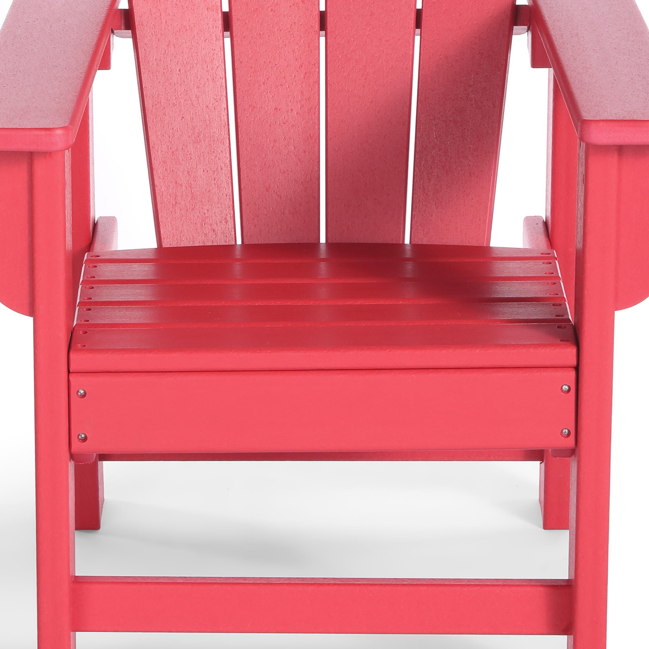 Westin Furniture Laguna Outdoor Adirondack Chair, Red, large